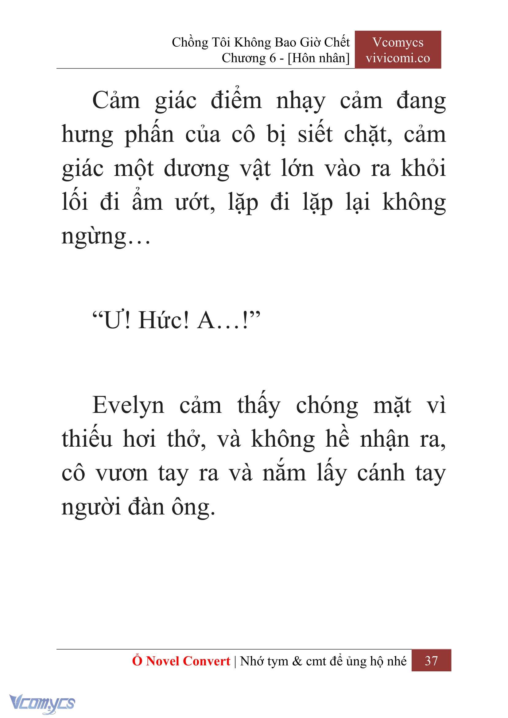 [Novel] Chồng Tôi Không Bao Giờ Chết Chap 6 - Next Chap 7