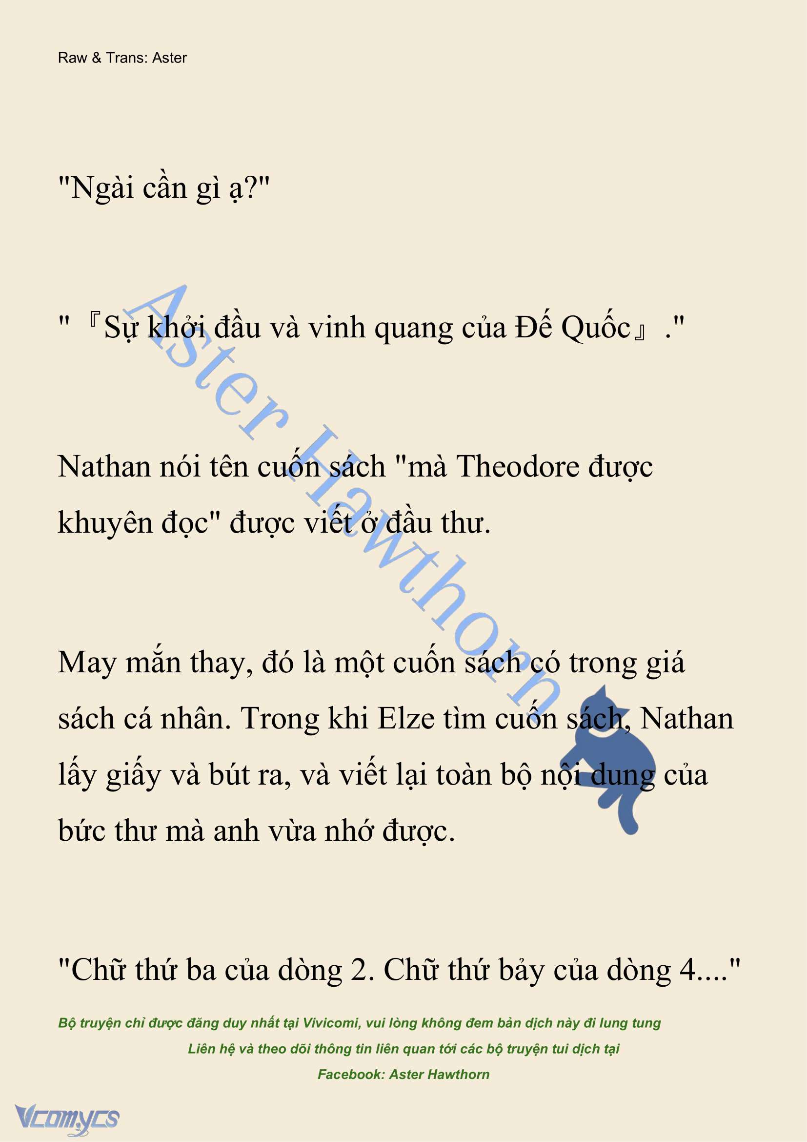 [NOVEL] Anh Hùng Khao Khát Sự Sa Ngã Của Thánh Nữ Chap 106 - Next Chap 107