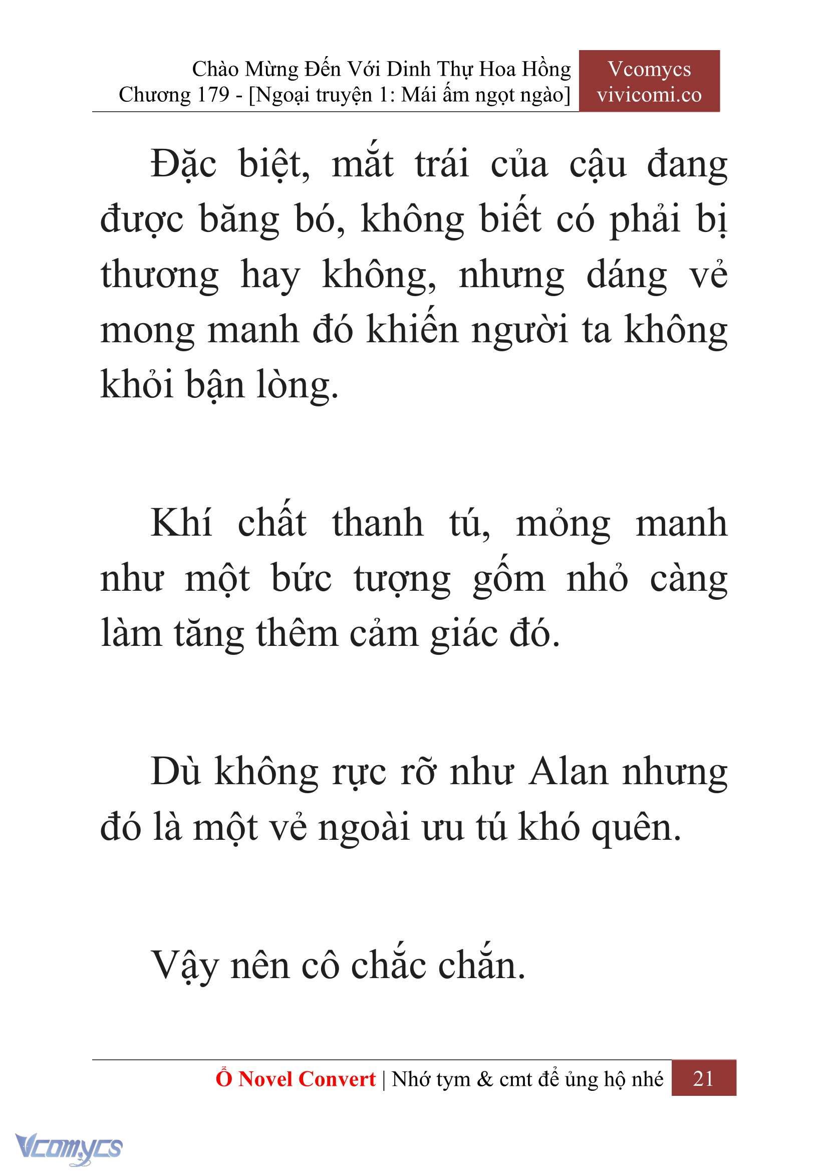 [Novel] Chào Mừng Đến Với Dinh Thự Hoa Hồng Chap 179 - Trang 2