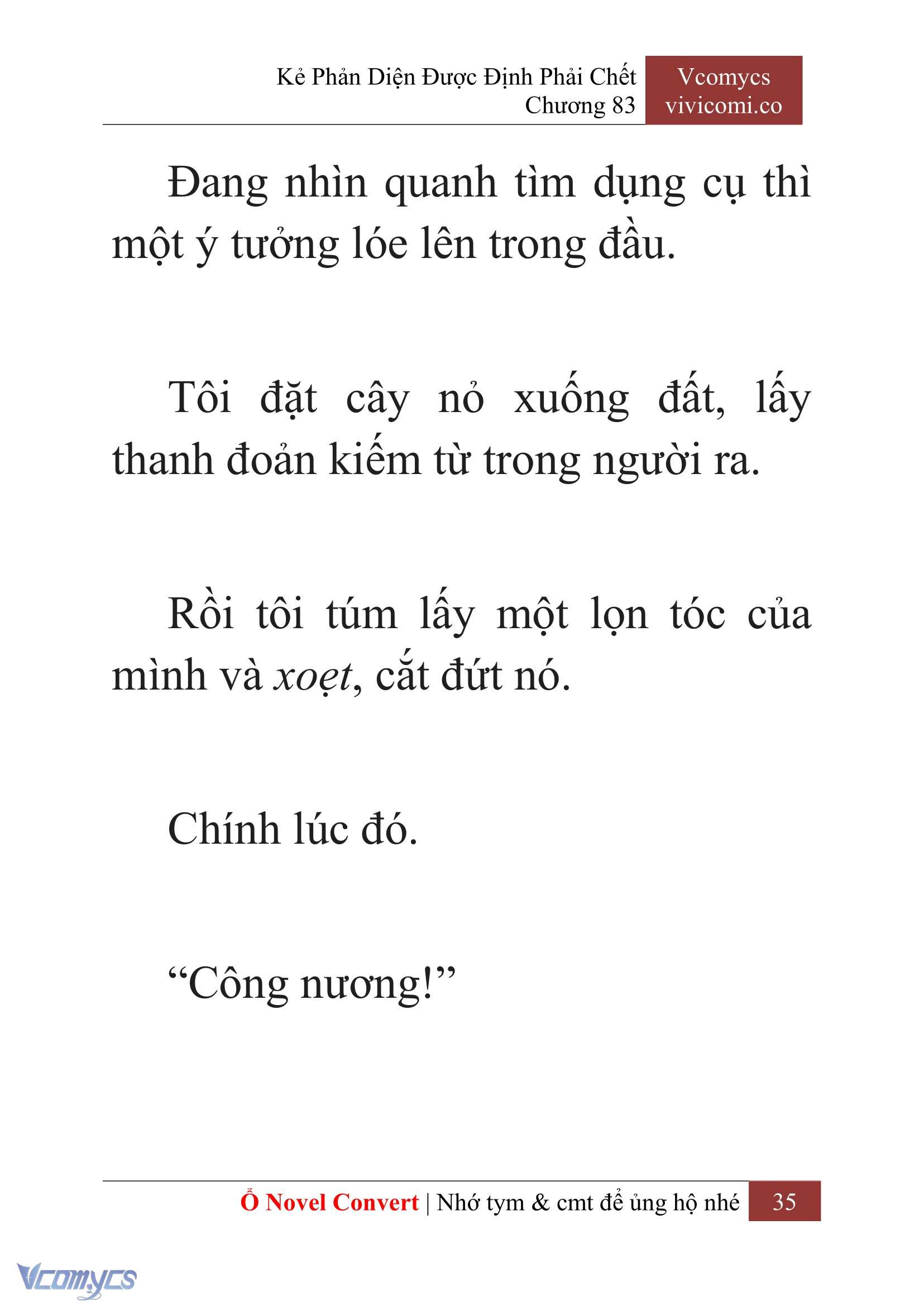 [Novel] Kẻ Phản Diện Được Định Phải Chết Chap 83 - Next Chap 84