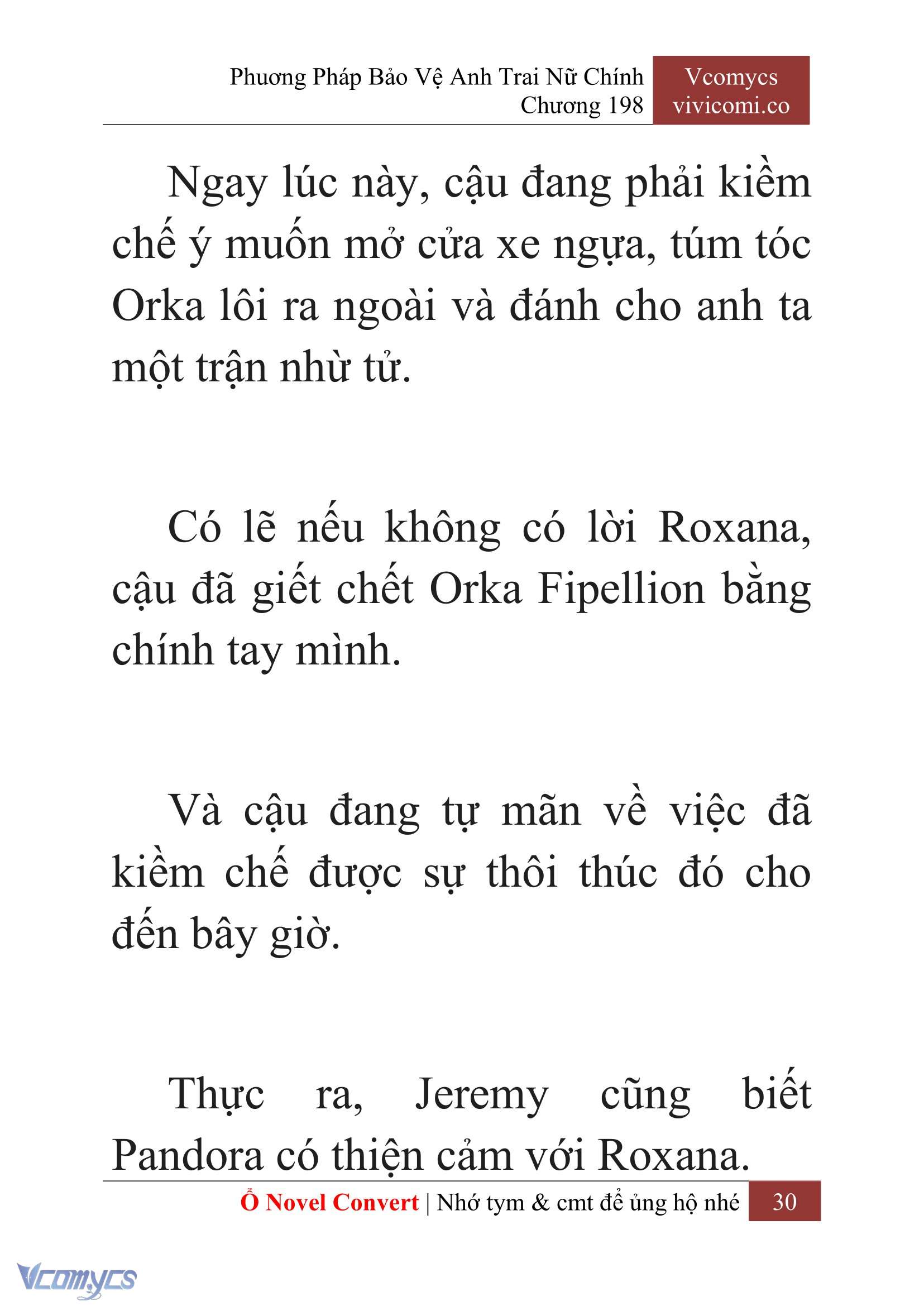 [Novel] Phương Pháp Bảo Vệ Anh Trai Nữ Chính Chap 198 - Trang 2