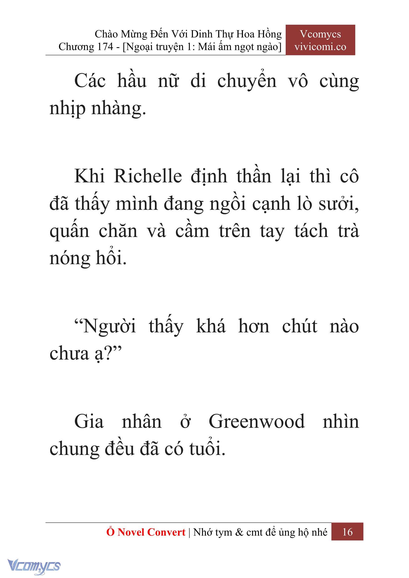 [Novel] Chào Mừng Đến Với Dinh Thự Hoa Hồng Chap 174 - Trang 2