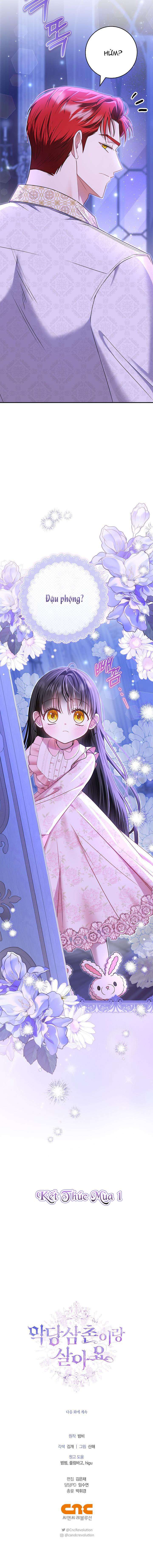 Tôi Sống Với Người Cậu Phản Diện Của Mình Chap 40 - Next 