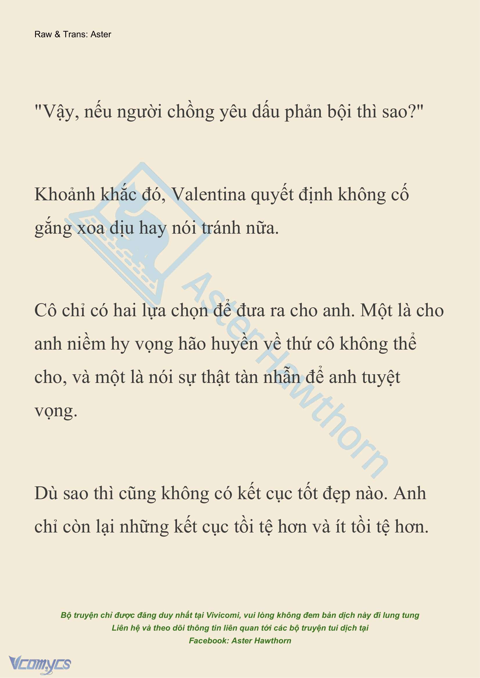 [NOVEL] Thiên Đường Của Valentina Chap 107 - Next Chap 108