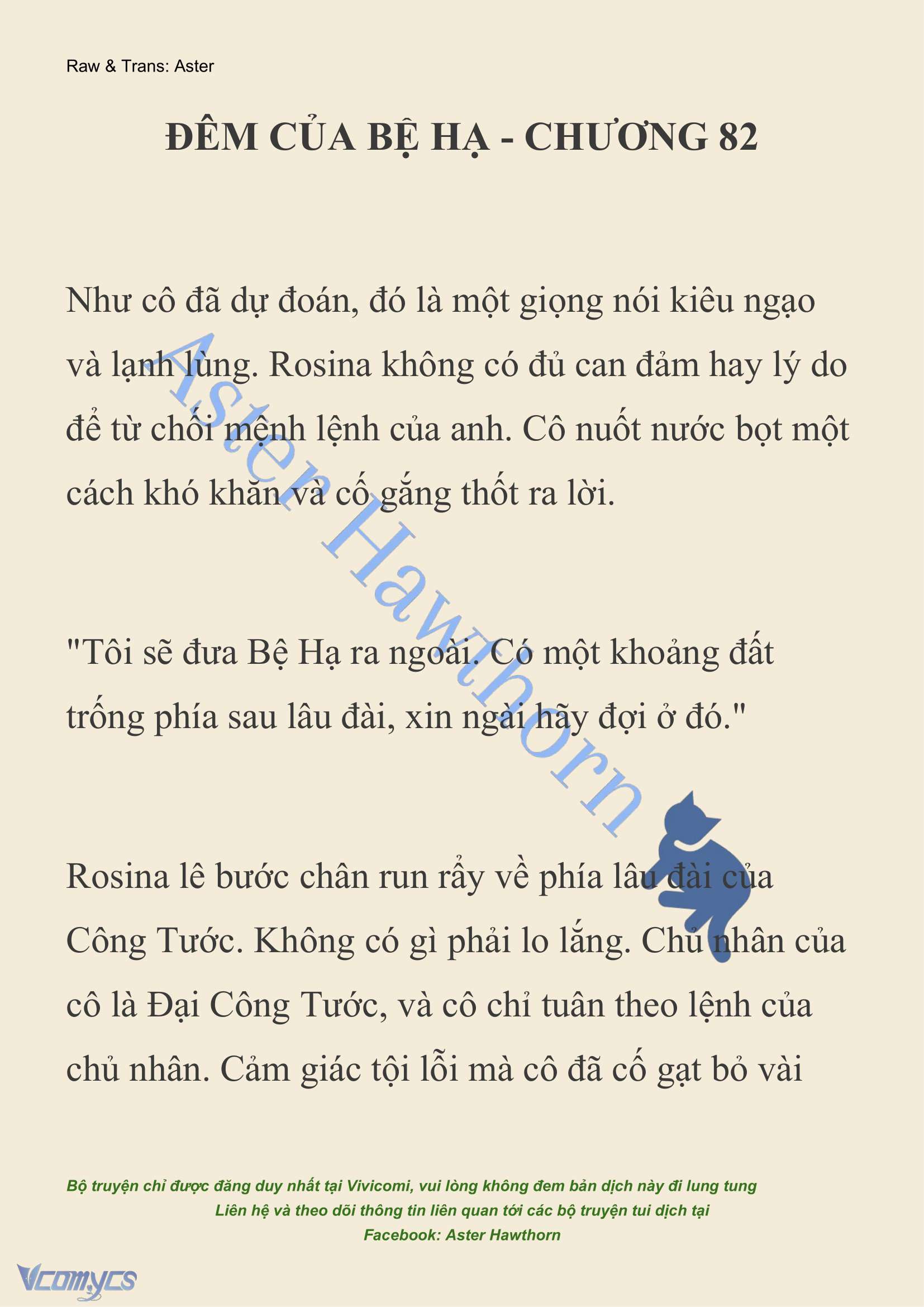 [NOVEL] Đêm Của Bệ Hạ Chap 82 - Next Chap 83