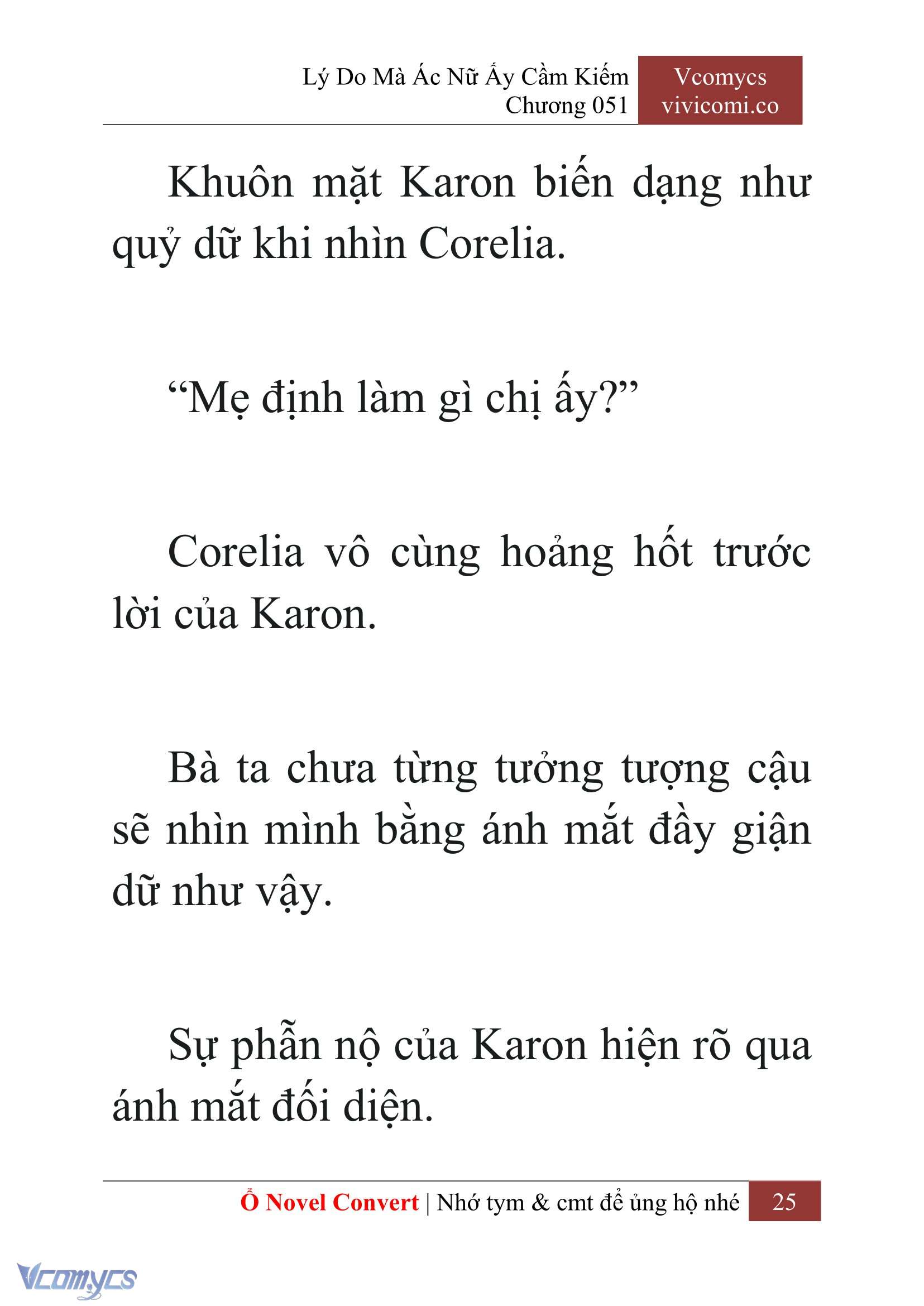 [Novel] Lý Do Mà Ác Nữ Ấy Cầm Kiếm Chap 51 - Next Chap 52