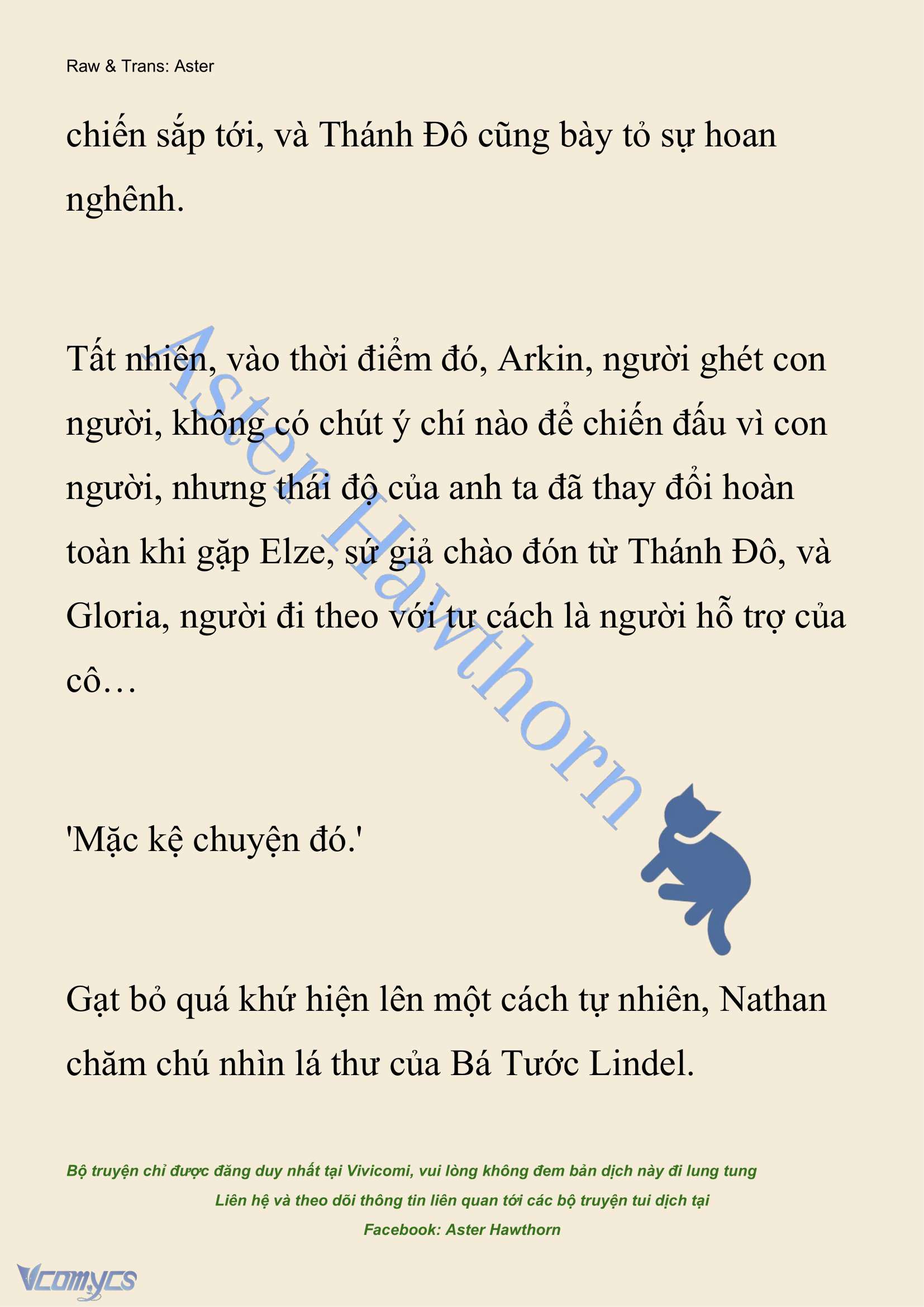 [NOVEL] Anh Hùng Khao Khát Sự Sa Ngã Của Thánh Nữ Chap 106 - Next Chap 107