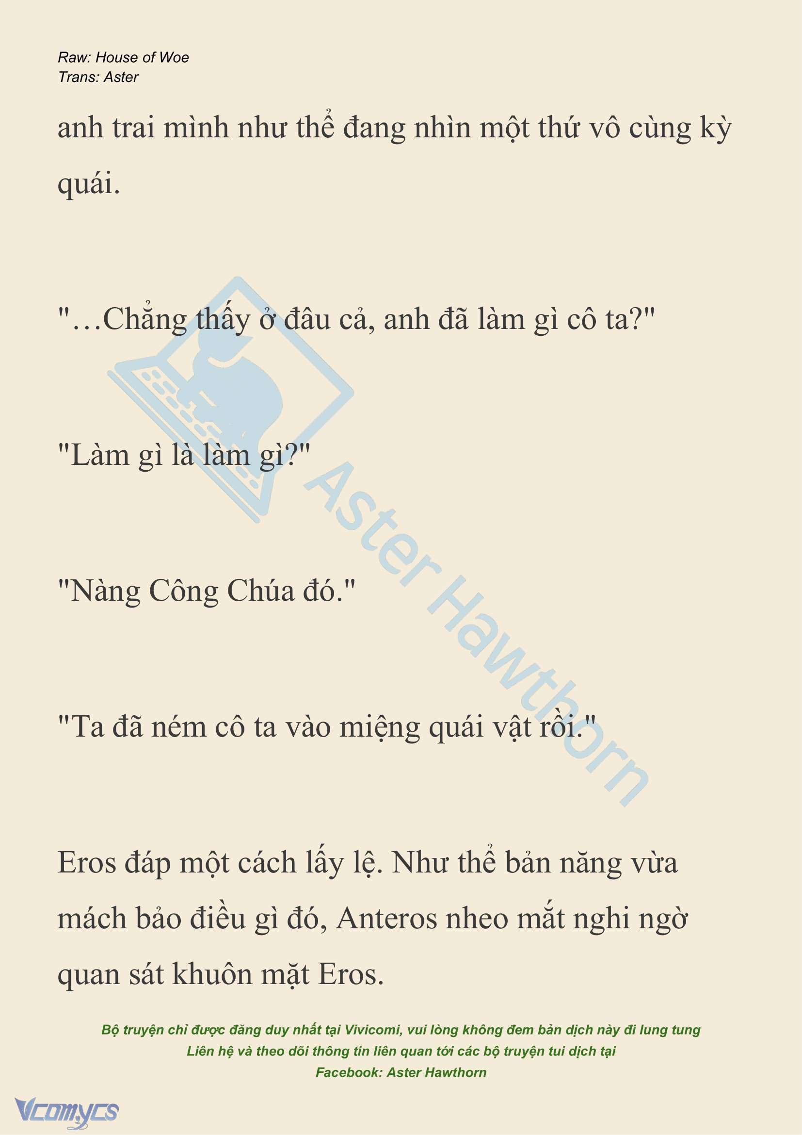 [NOVEL] Dành Cho Các Nữ Thần: Dành cho Psyche Chap 26 - Trang 2