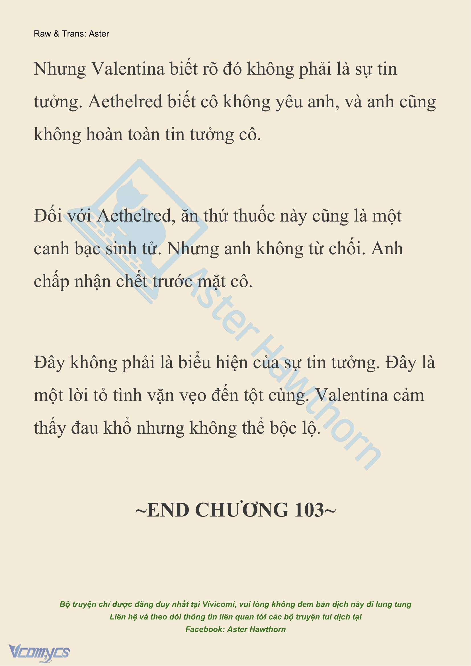 [NOVEL] Thiên Đường Của Valentina Chap 103 - Next Chap 104