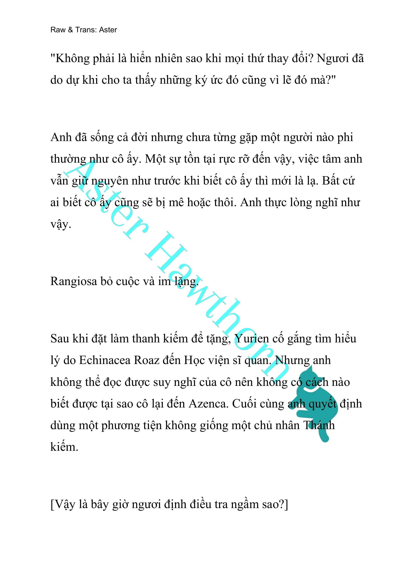 [NOVEL] Đóa Hoa Cầm Kiếm Chap 72 - Next Chap 73