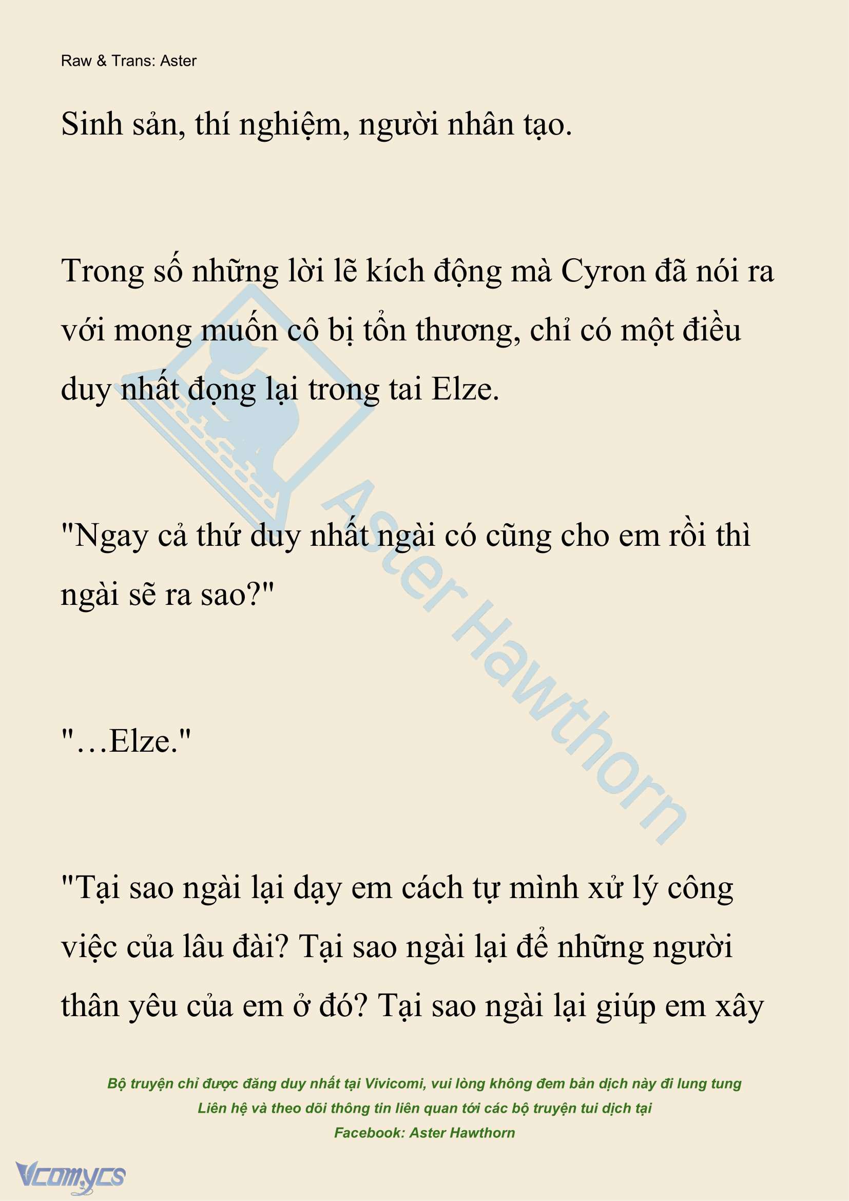 [NOVEL] Anh Hùng Khao Khát Sự Sa Ngã Của Thánh Nữ Chap 143 - Next Chap 144