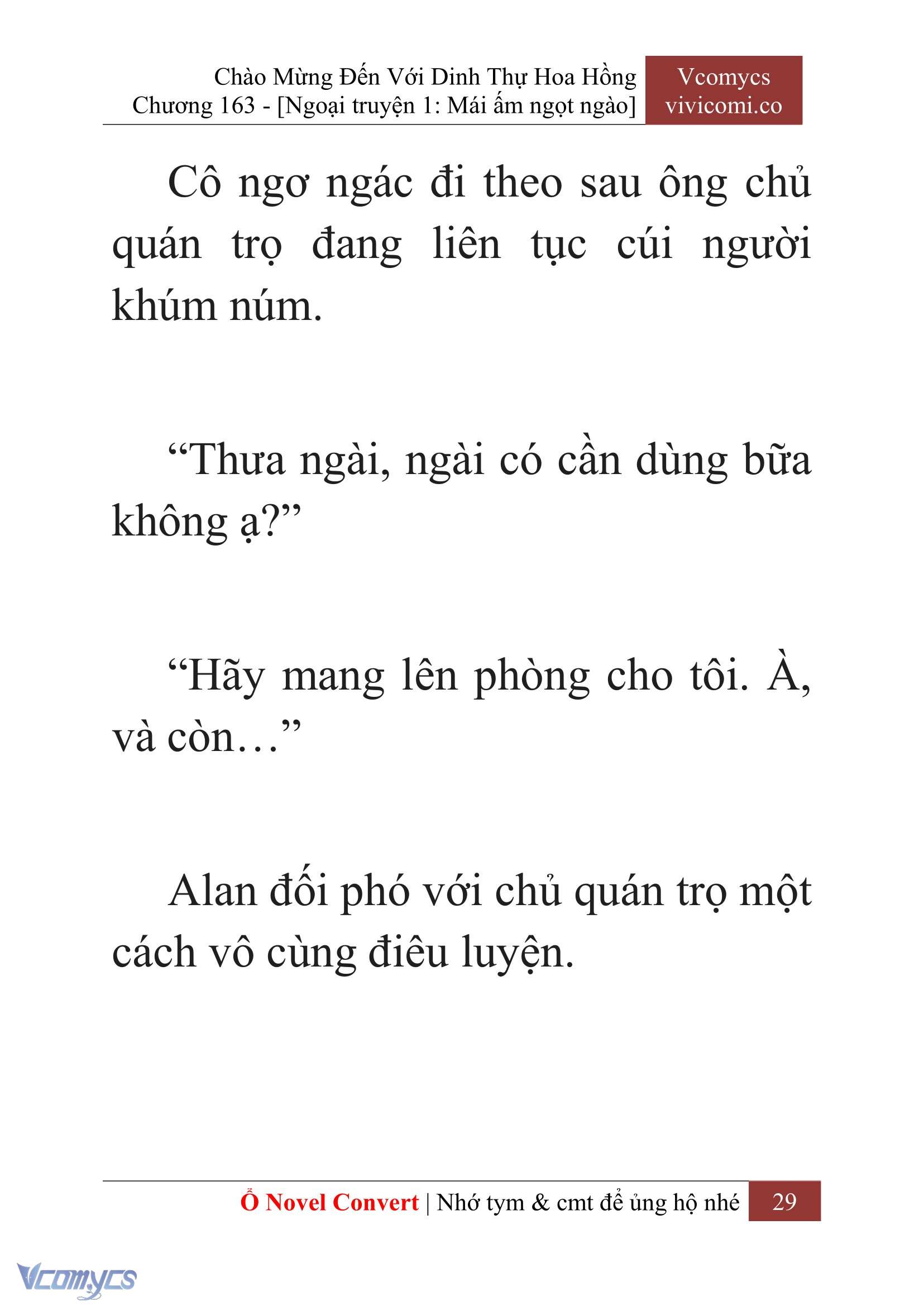 [Novel] Chào Mừng Đến Với Dinh Thự Hoa Hồng Chap 163 - Trang 2