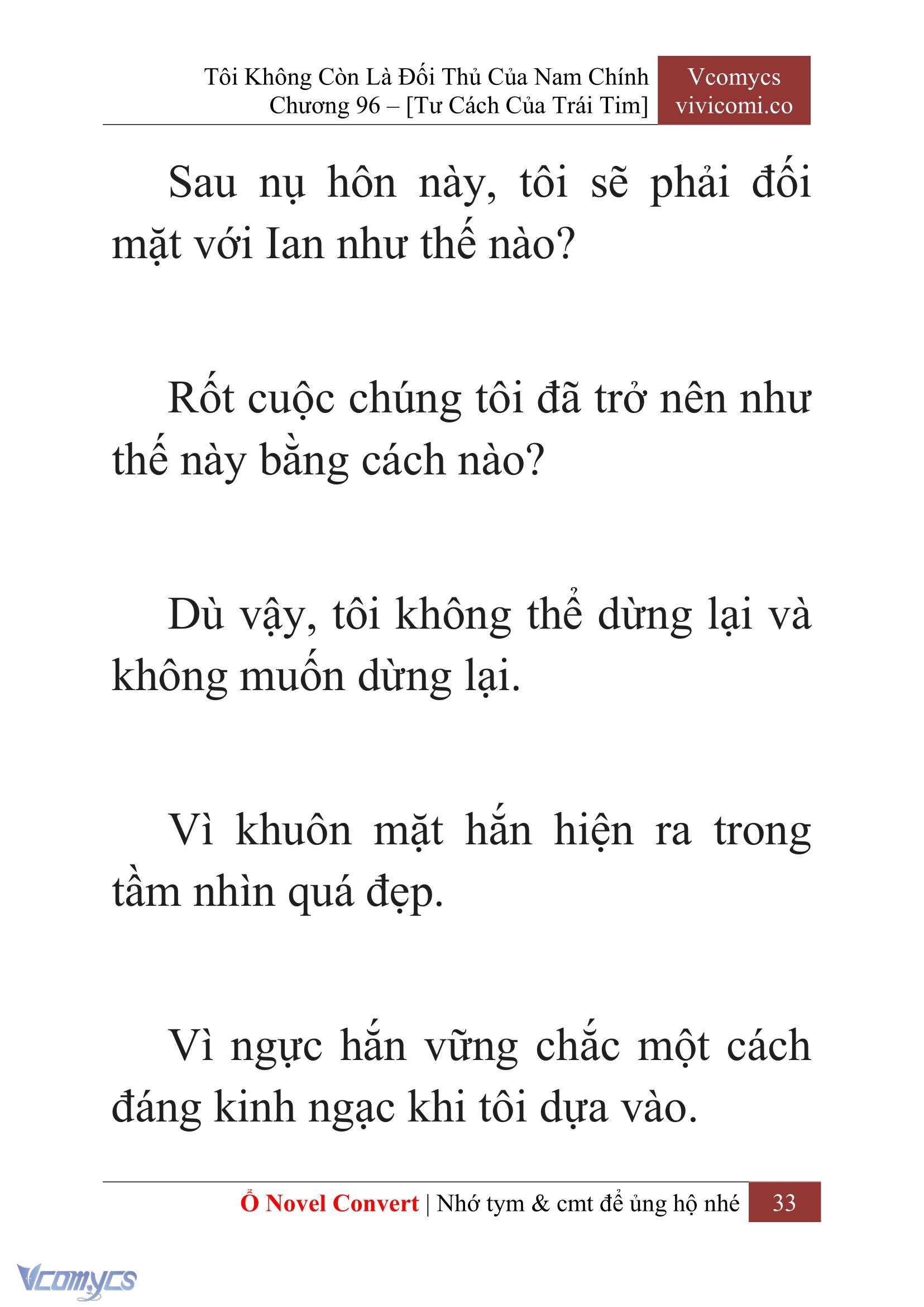 [Novel] Tôi Không Còn Là Đối Thủ Của Nam Chính Chap 96 - Trang 2