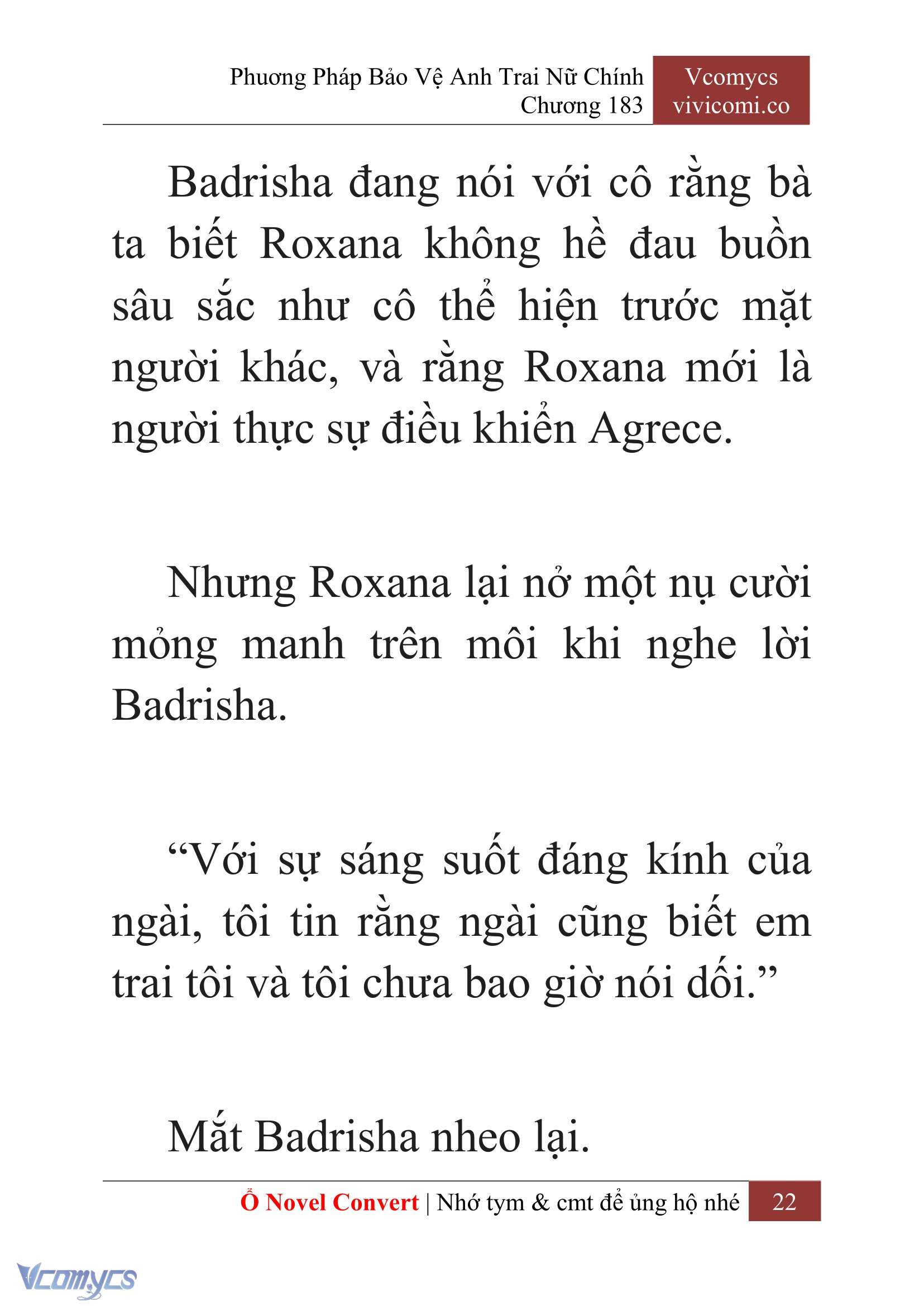 [Novel] Phương Pháp Bảo Vệ Anh Trai Nữ Chính Chap 183 - Next Chap 184