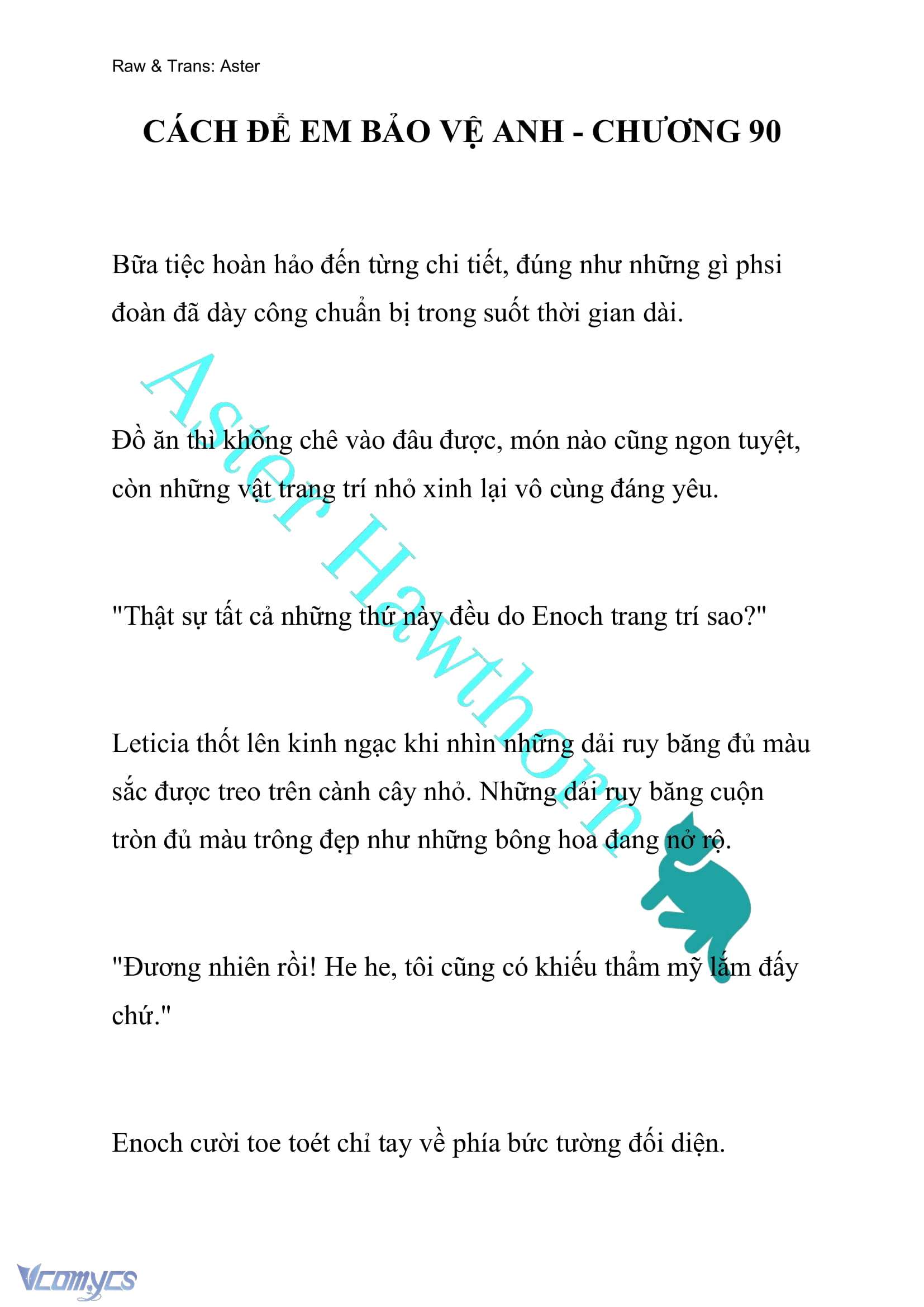 [NOVEL] Cách Để Em Bảo Vệ Anh Chap 90 - Next Chap 91