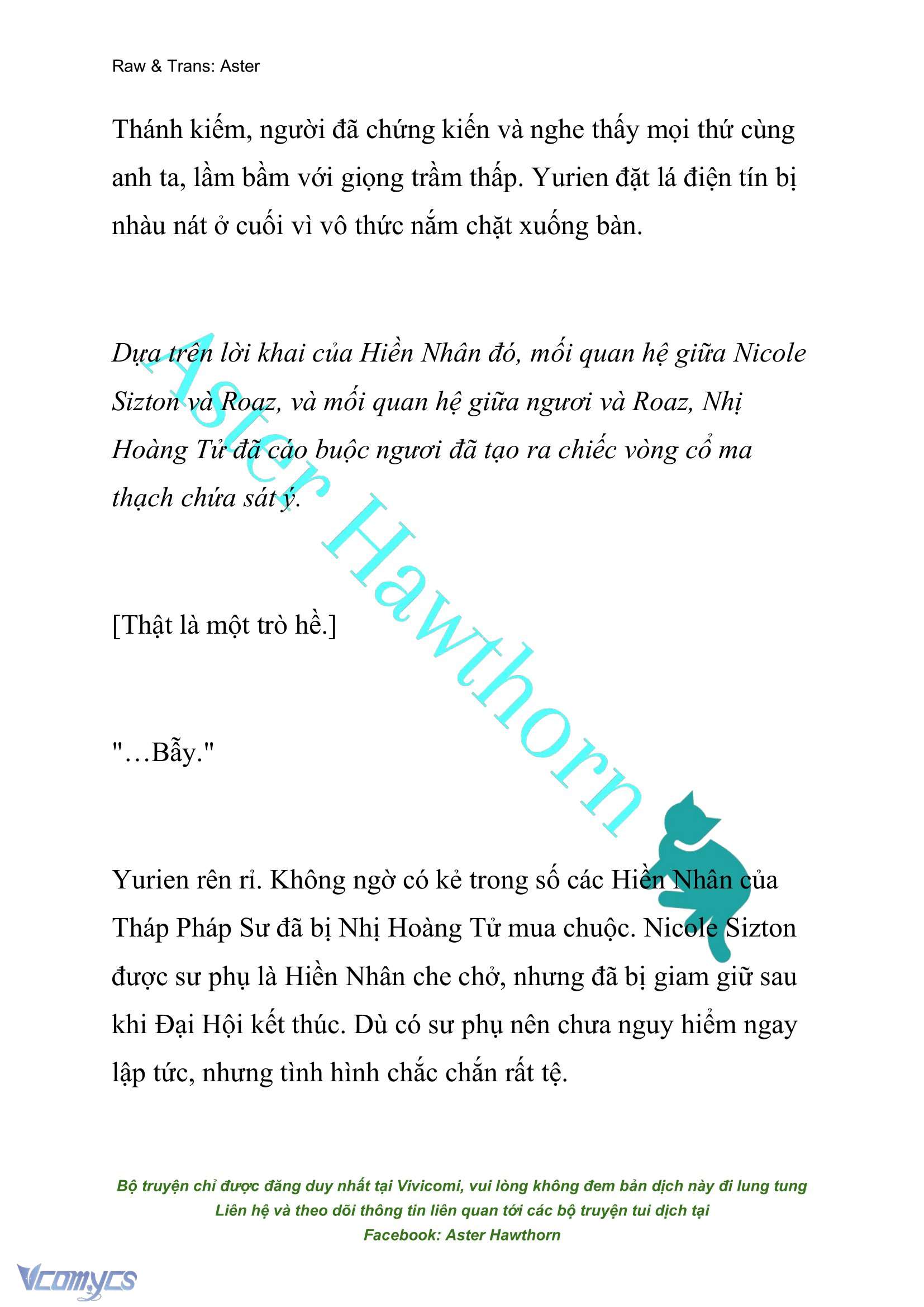 [NOVEL] Đóa Hoa Cầm Kiếm Chap 147 - Next Chap 148