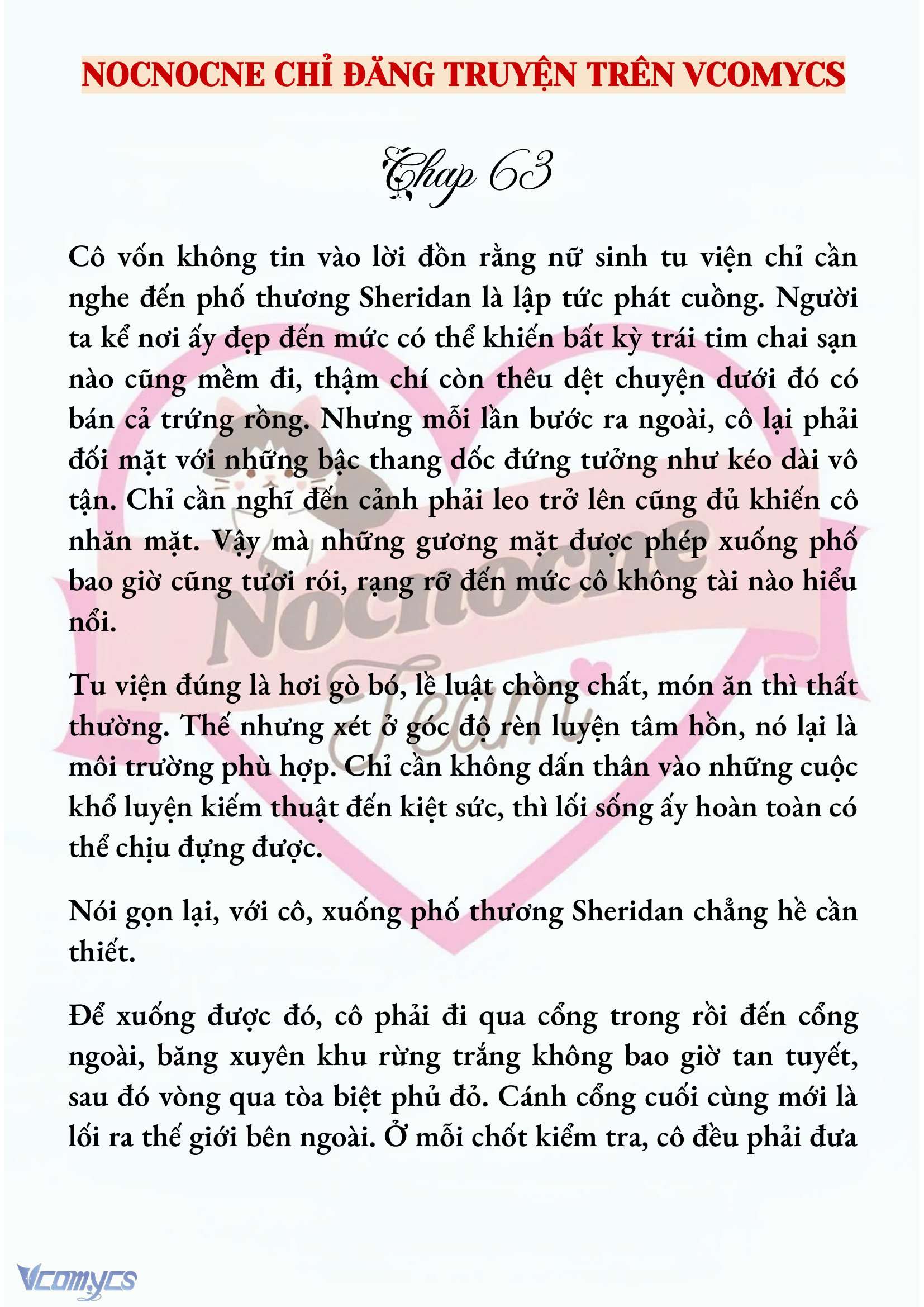 [NOVEL] CÁ RỪNG KHÔN NGOAN Chap 63 - Next 
