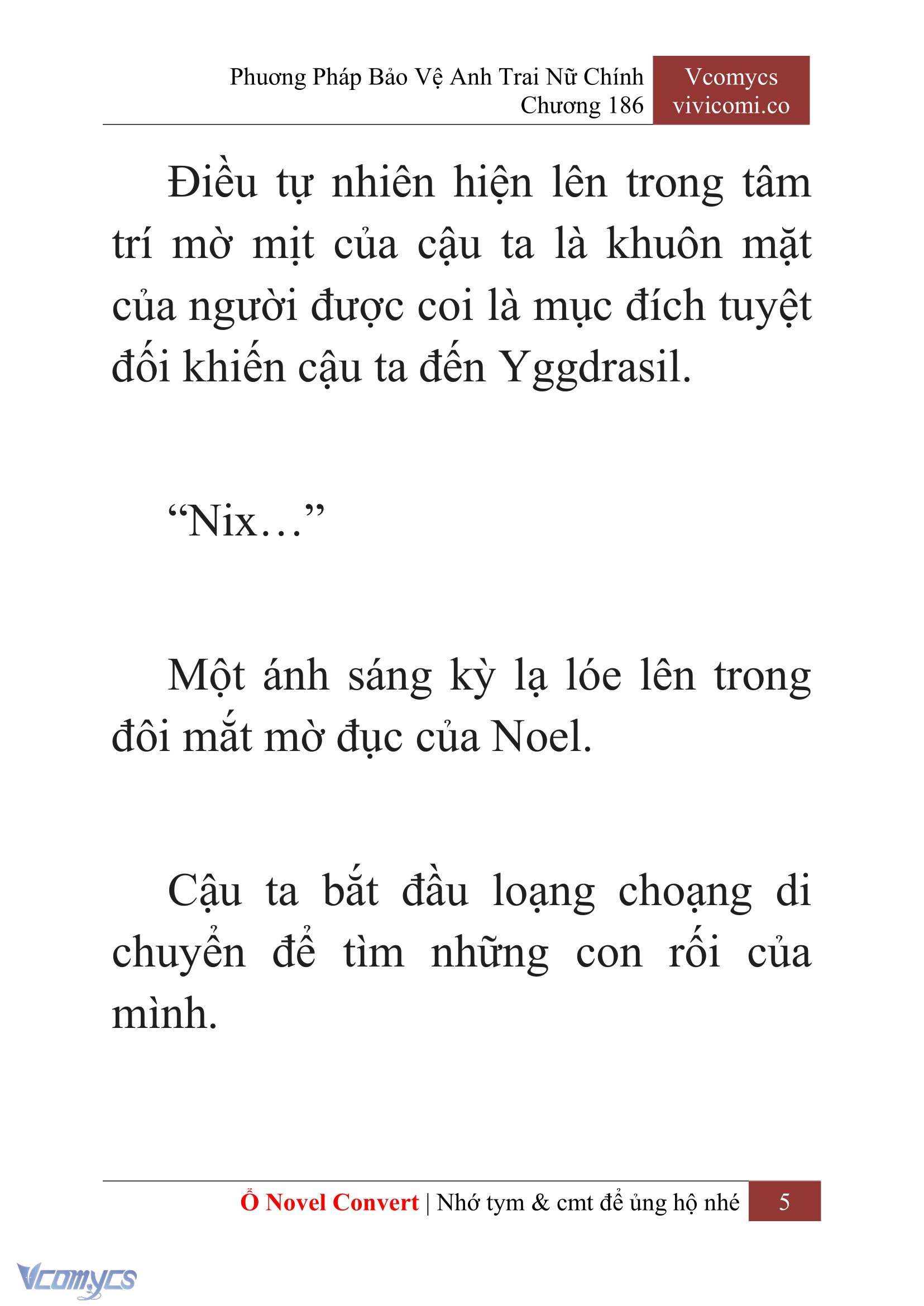 [Novel] Phương Pháp Bảo Vệ Anh Trai Nữ Chính Chap 186 - Trang 2