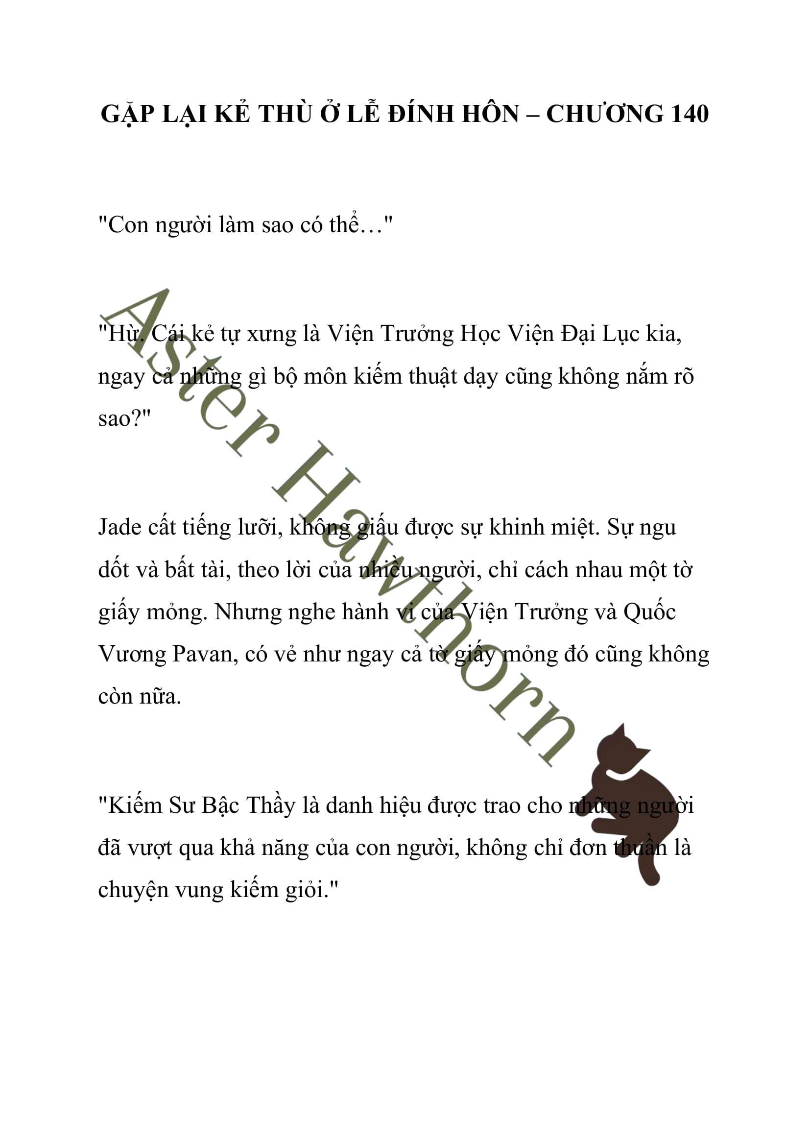 [NOVEL] Gặp Lại Kẻ Thù Ở Lễ Đính Hôn Chap 140 - Next Chap 141