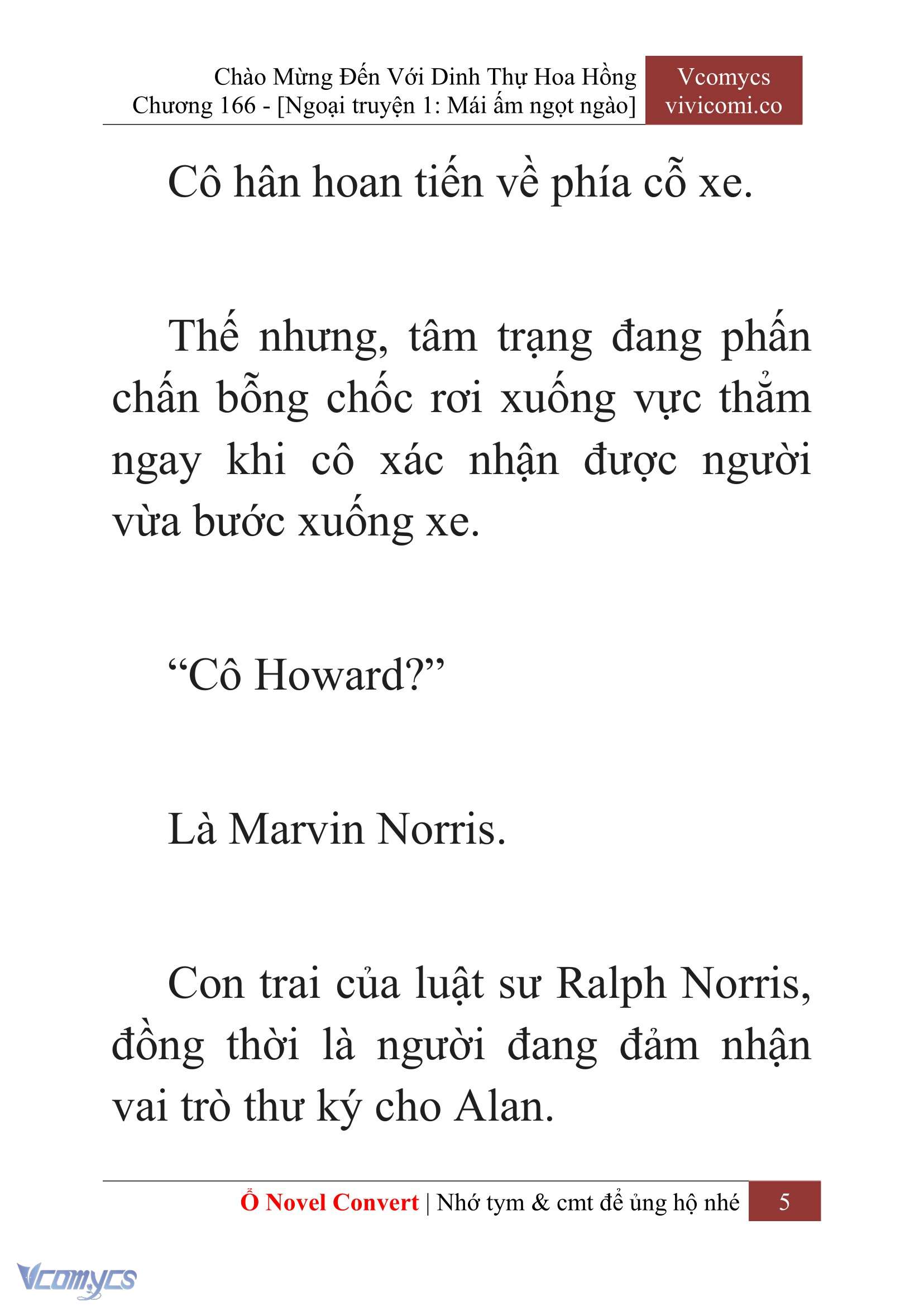 [Novel] Chào Mừng Đến Với Dinh Thự Hoa Hồng Chap 166 - Trang 2