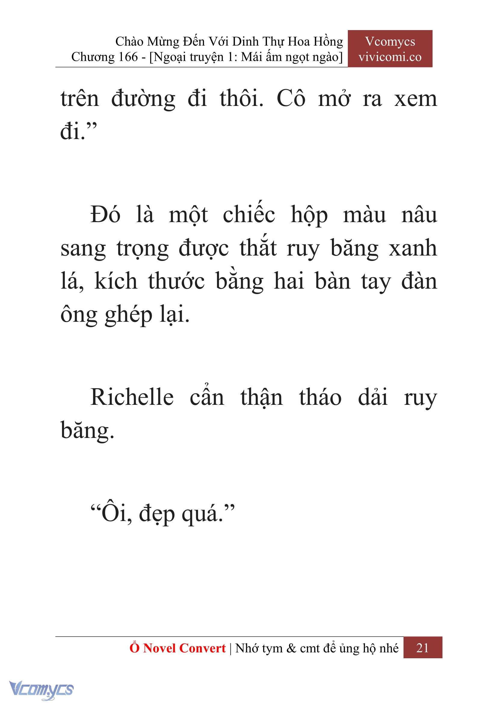 [Novel] Chào Mừng Đến Với Dinh Thự Hoa Hồng Chap 166 - Trang 2