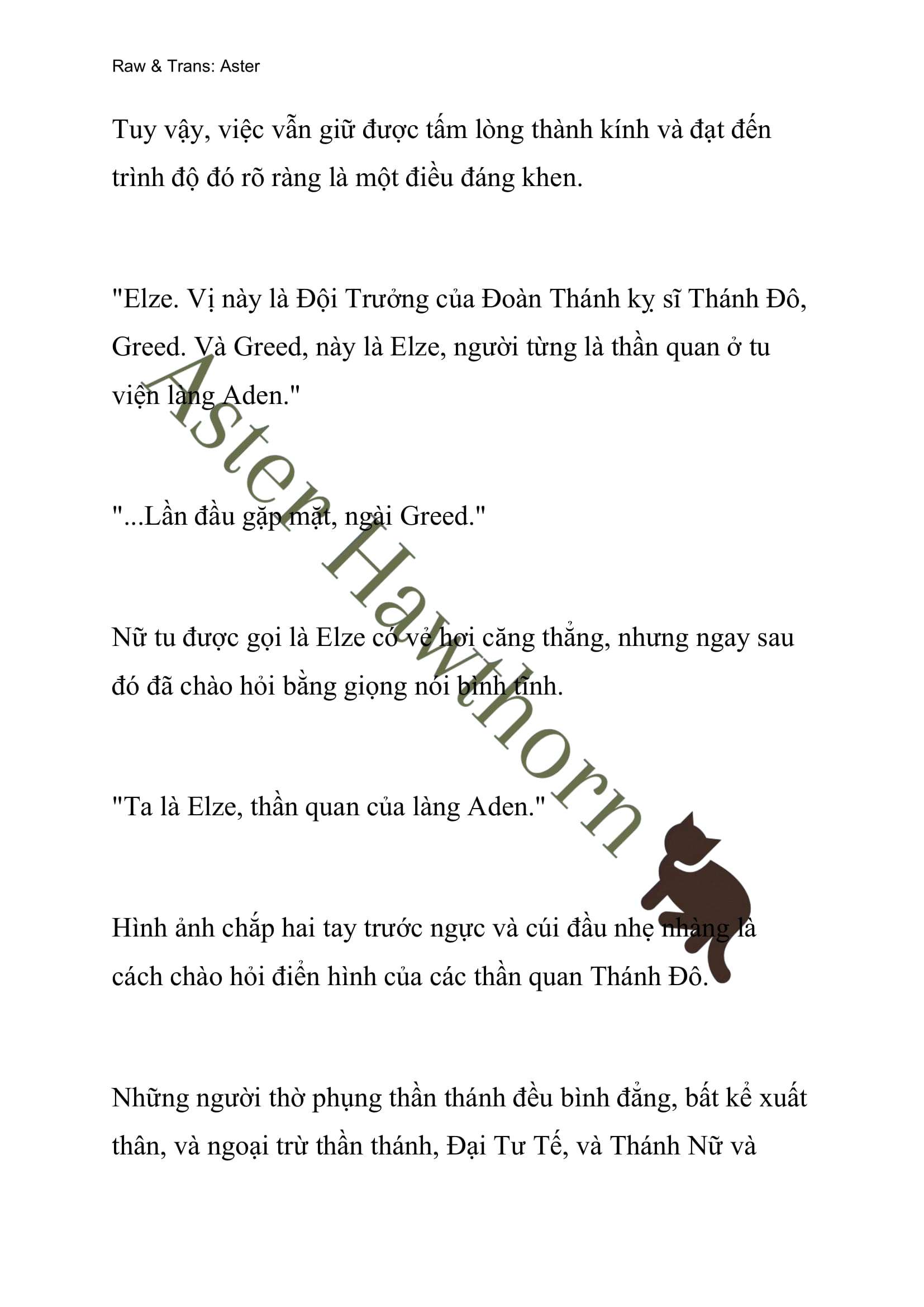 [NOVEL] Anh Hùng Khao Khát Sự Sa Ngã Của Thánh Nữ Chap 24 - Next Chap 25