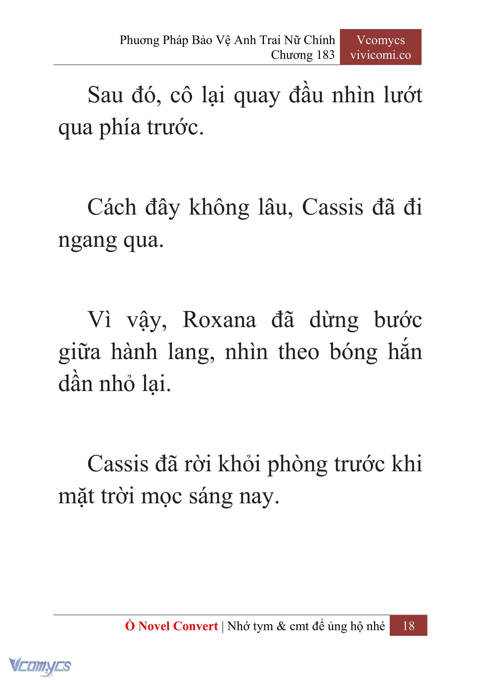 [Novel] Phương Pháp Bảo Vệ Anh Trai Nữ Chính Chap 183 - Next Chap 184