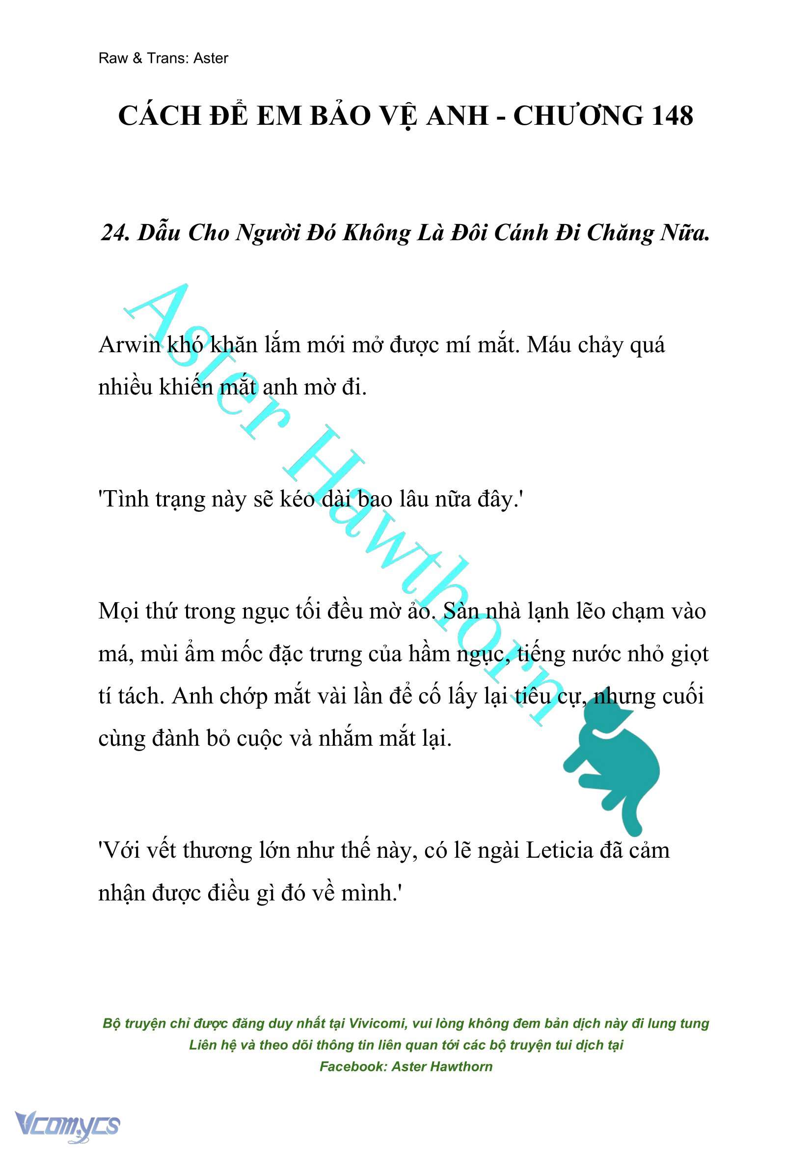 [NOVEL] Cách Để Em Bảo Vệ Anh Chap 148 - Next Chap 149