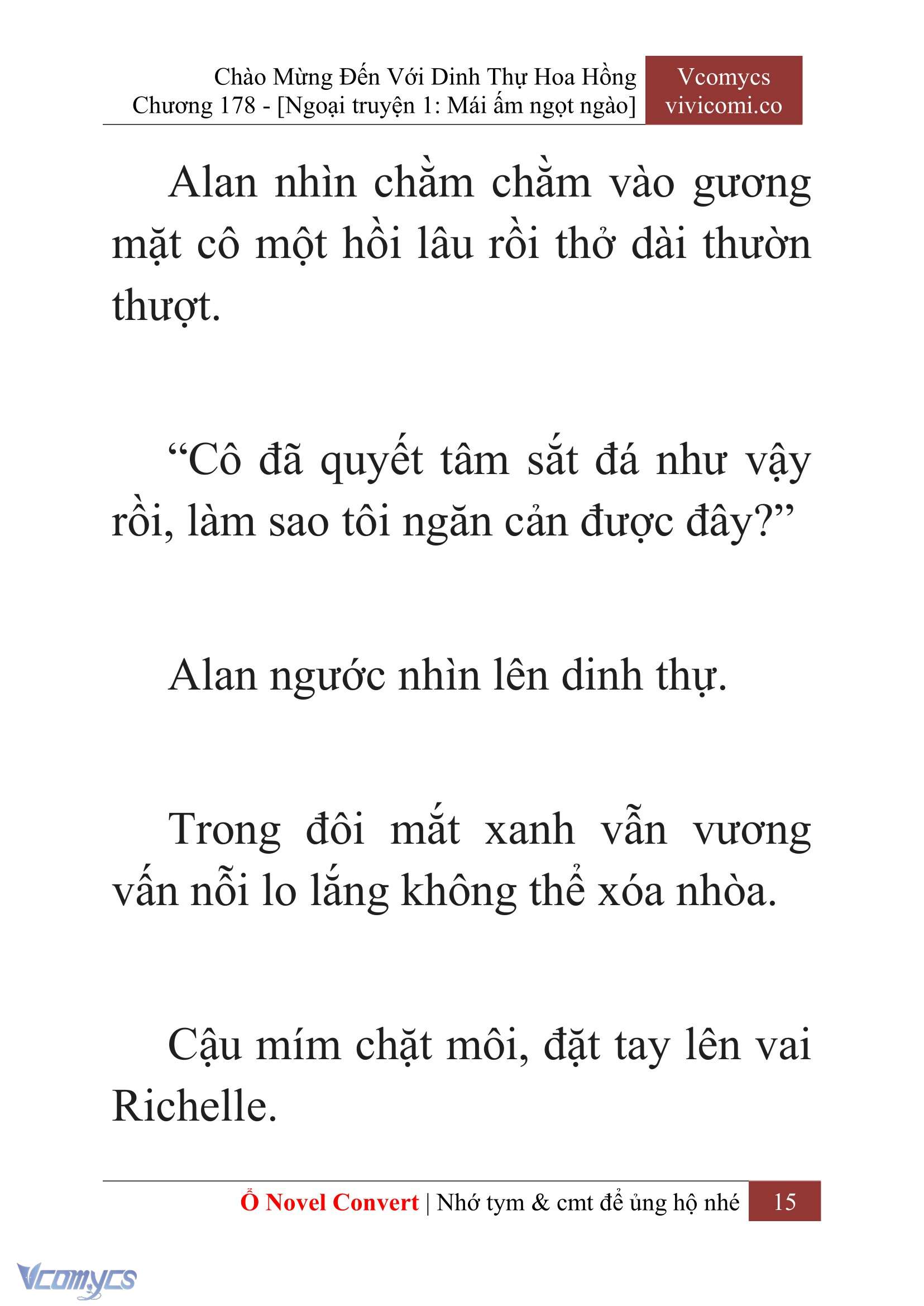 [Novel] Chào Mừng Đến Với Dinh Thự Hoa Hồng Chap 178 - Trang 2
