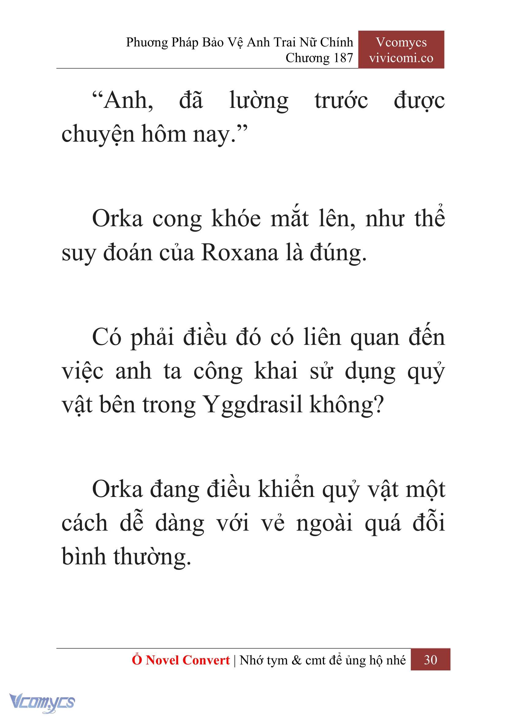 [Novel] Phương Pháp Bảo Vệ Anh Trai Nữ Chính Chap 187 - Trang 2