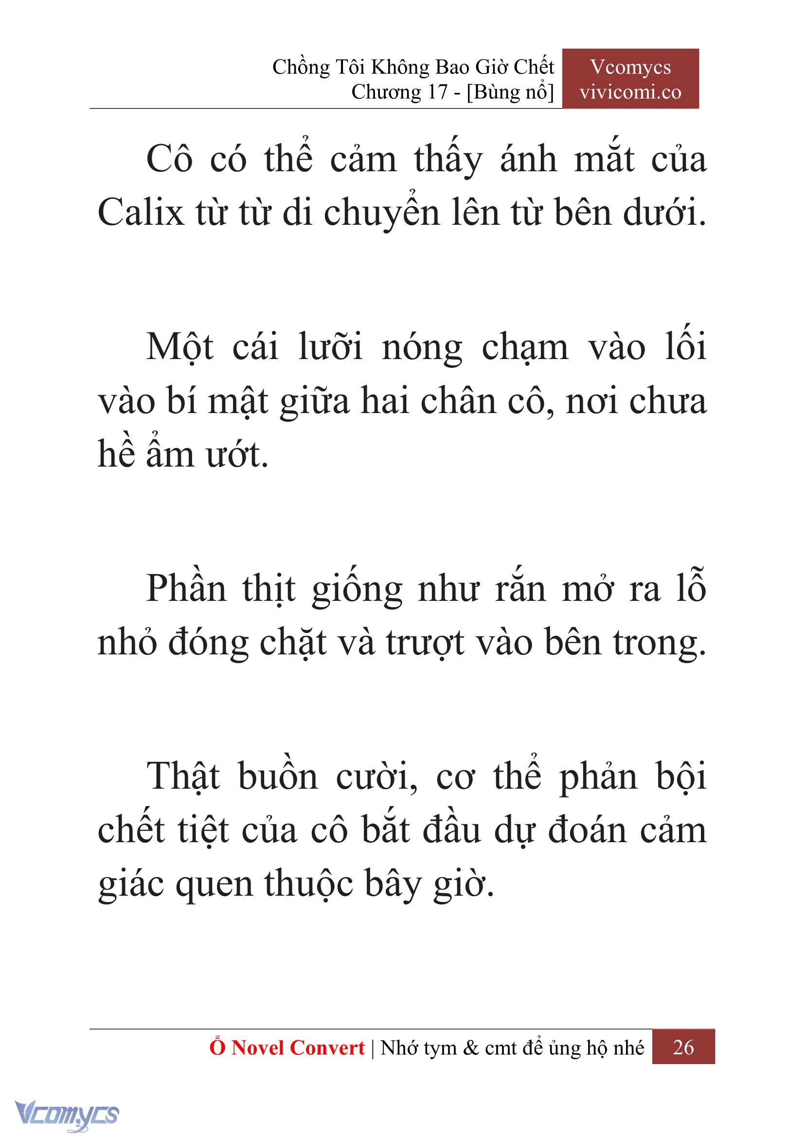 [Novel] Chồng Tôi Không Bao Giờ Chết Chap 17 - Trang 2