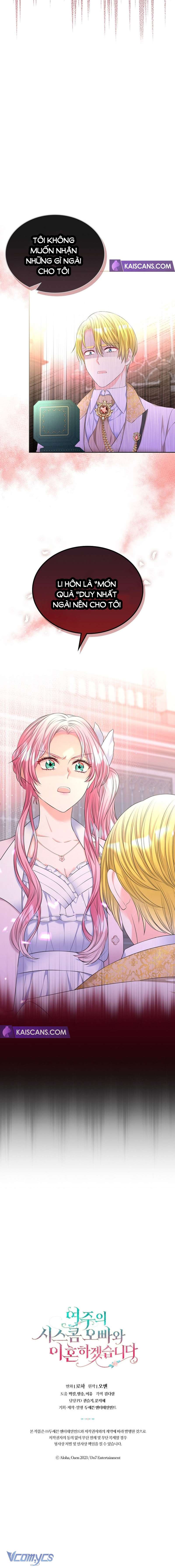 Tôi sẽ ly hôn với anh trai nữ chính Chap 35 - Next Chap 36