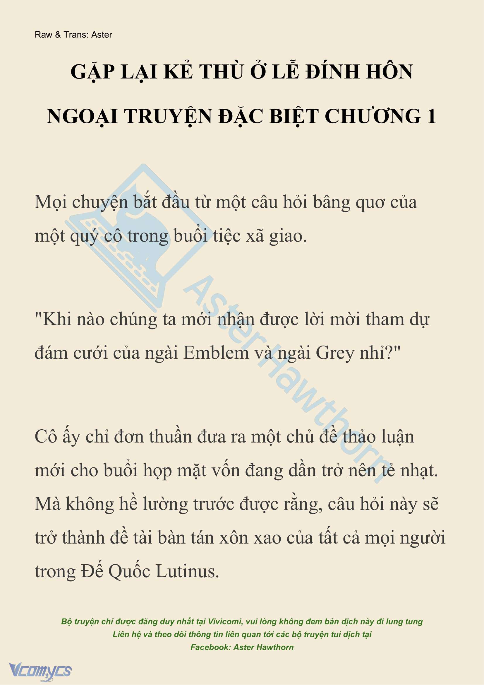 [NOVEL] Gặp Lại Kẻ Thù Ở Lễ Đính Hôn Chap 248 - Next Chap 249