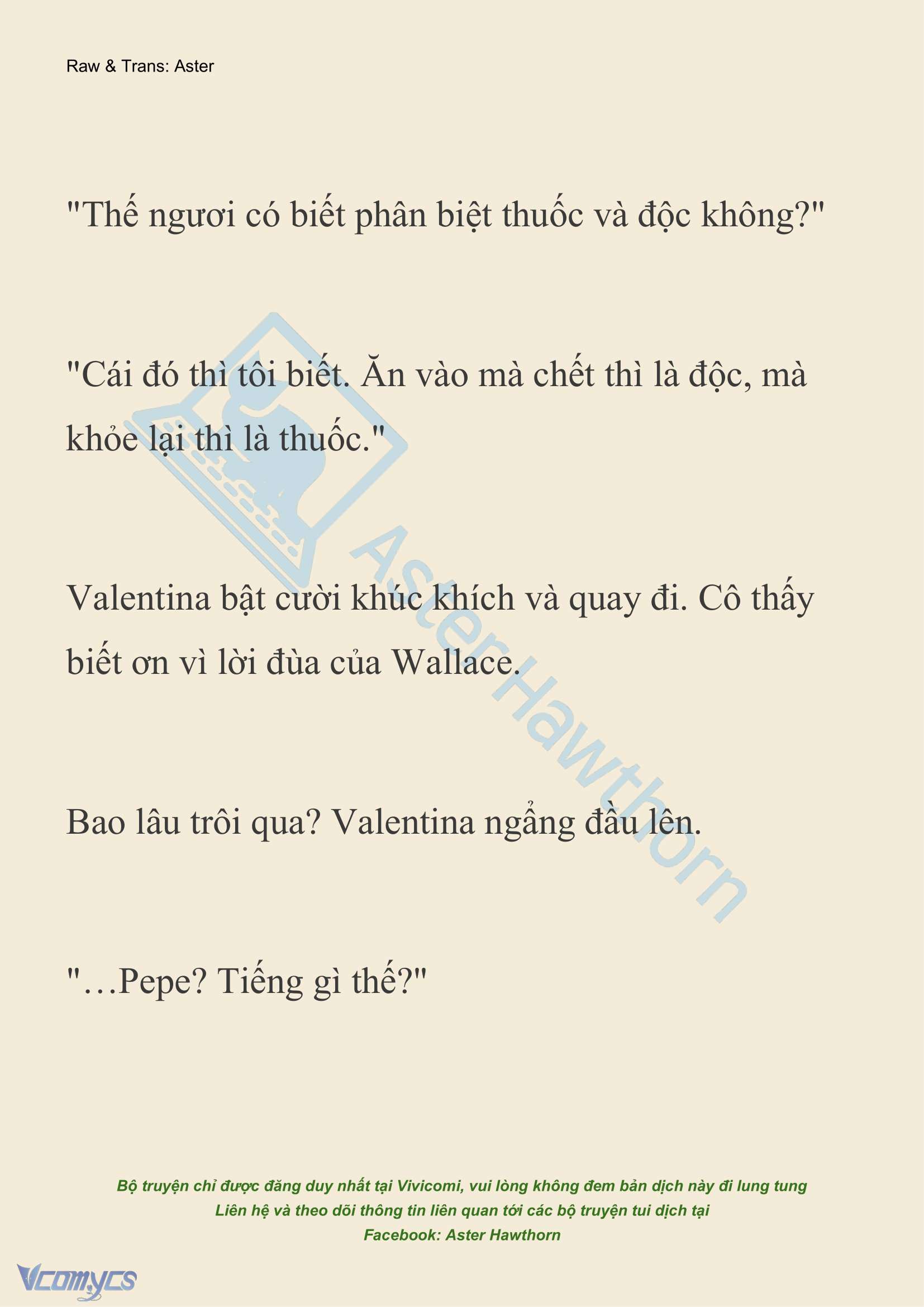 [NOVEL] Thiên Đường Của Valentina Chap 113 - Next Chap 114