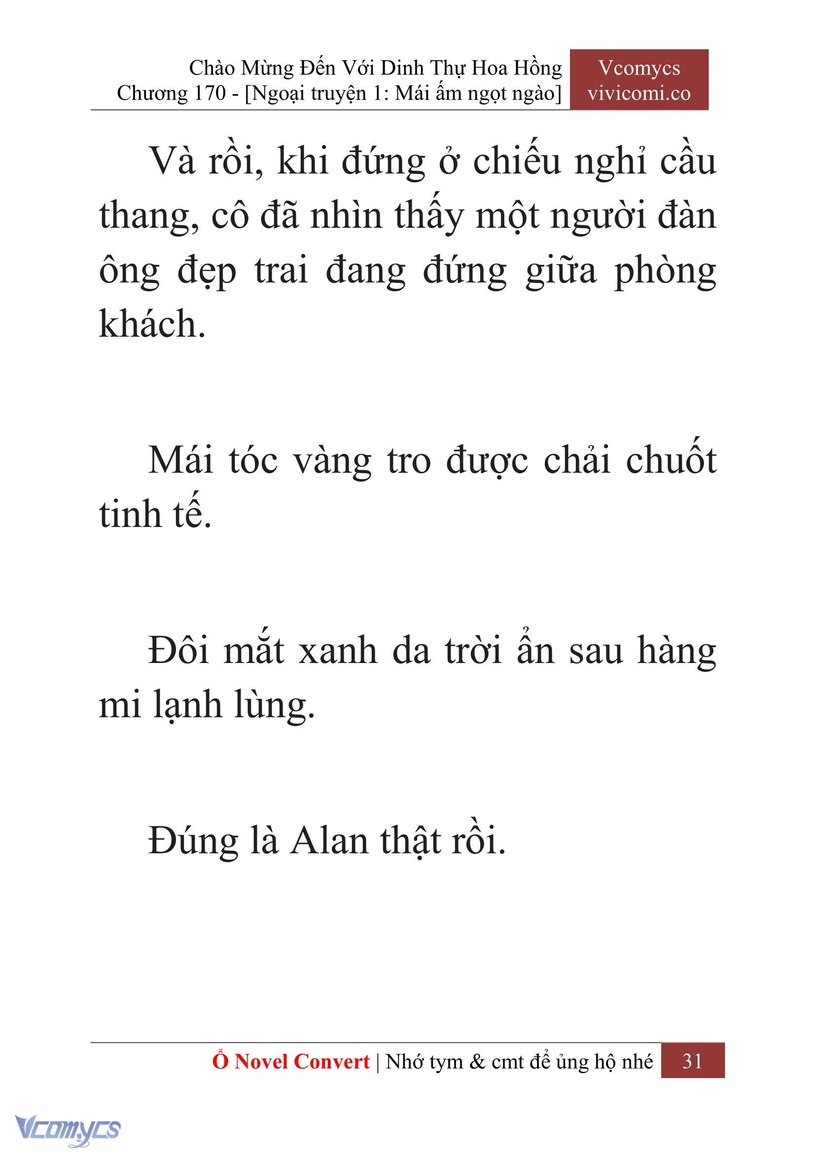 [Novel] Chào Mừng Đến Với Dinh Thự Hoa Hồng Chap 170 - Trang 2