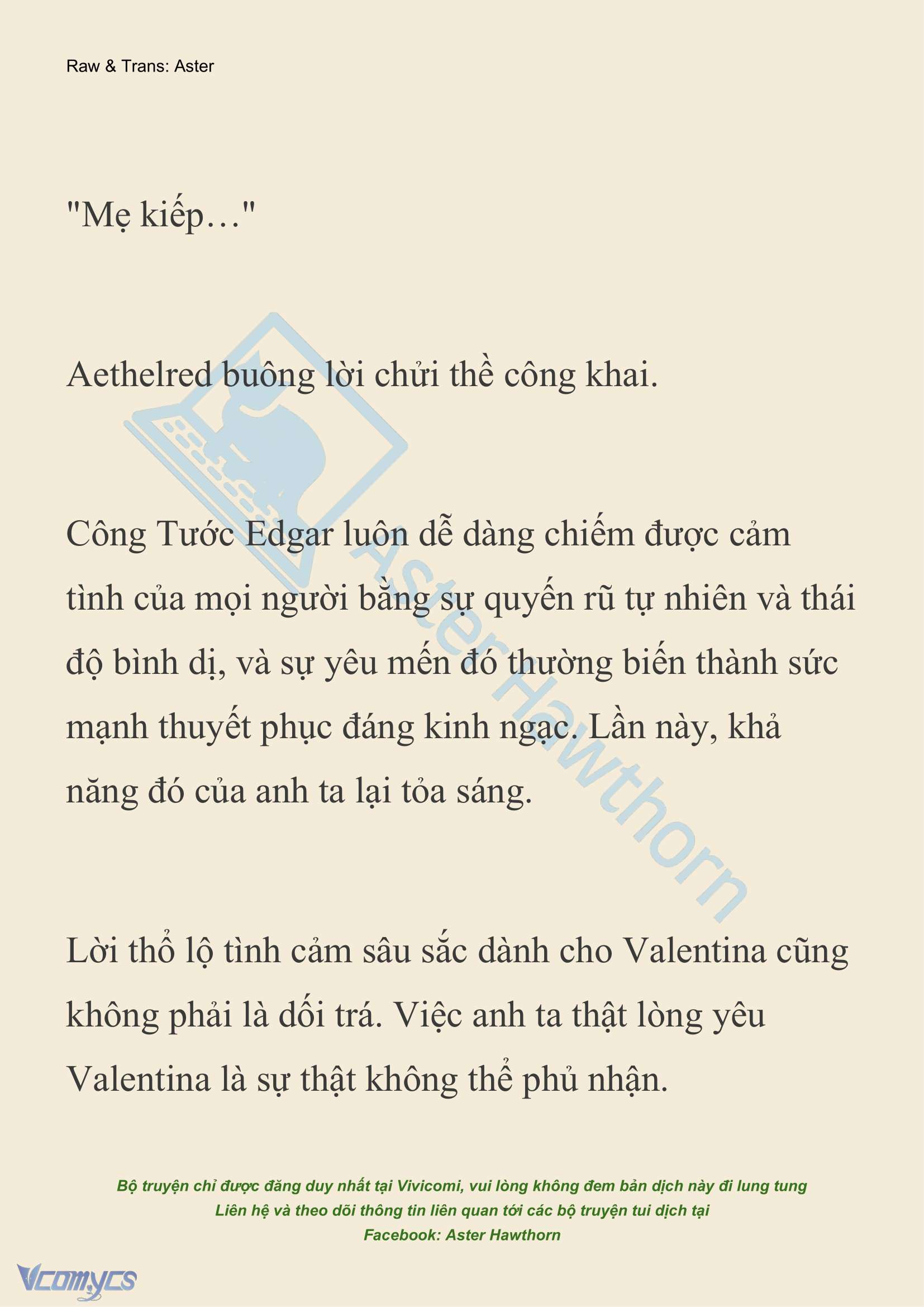 [NOVEL] Thiên Đường Của Valentina Chap 104 - Trang 2