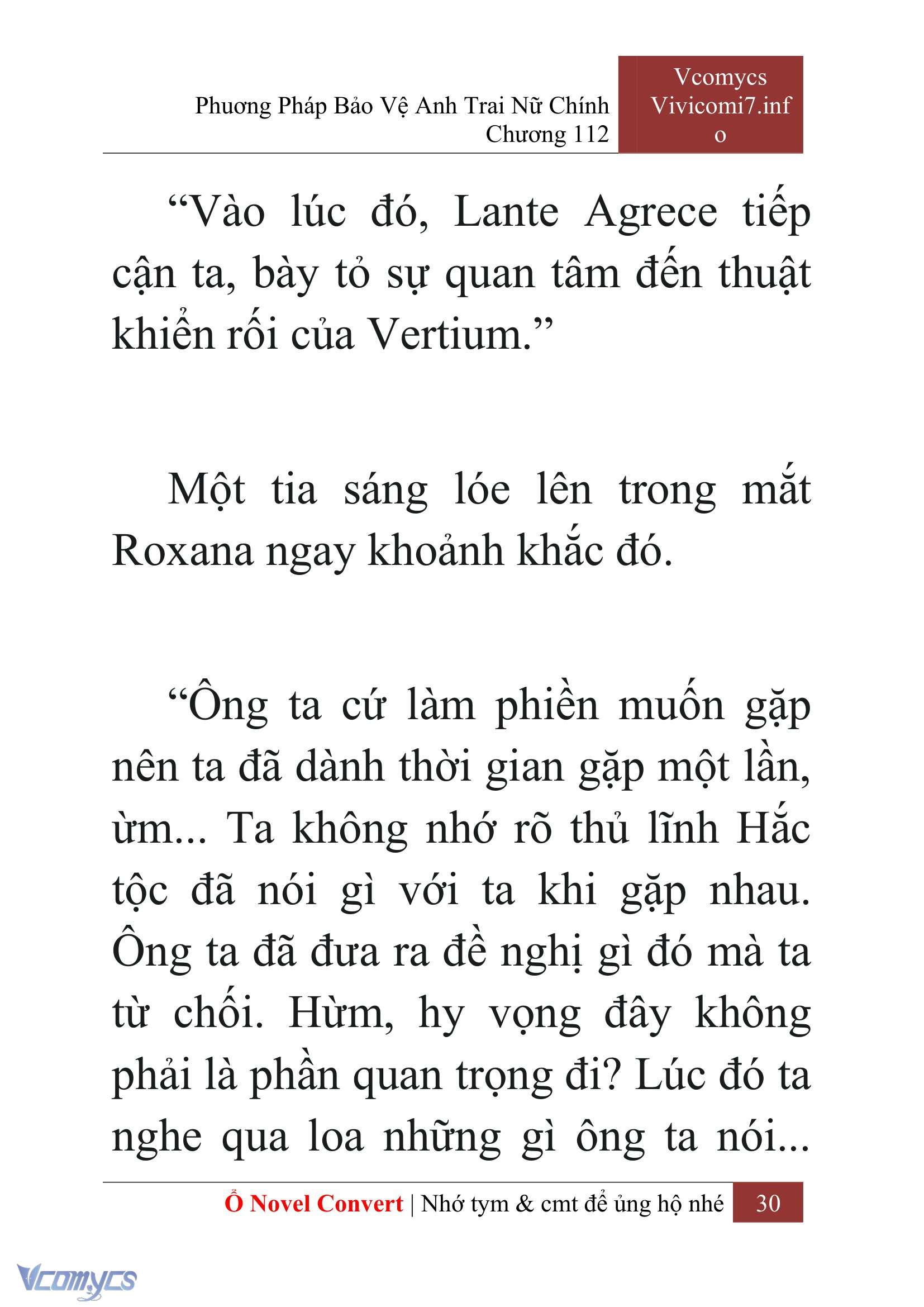 [Novel] Phương Pháp Bảo Vệ Anh Trai Nữ Chính Chap 112 - Next Chap 113