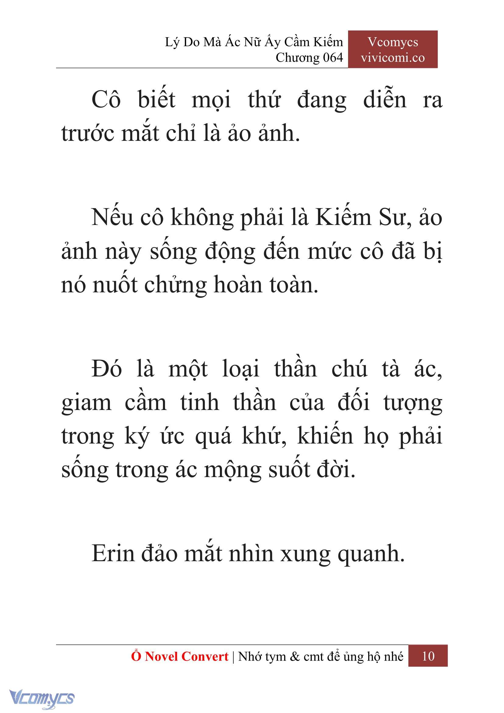 [Novel] Lý Do Mà Ác Nữ Ấy Cầm Kiếm Chap 64 - Next Chap 65