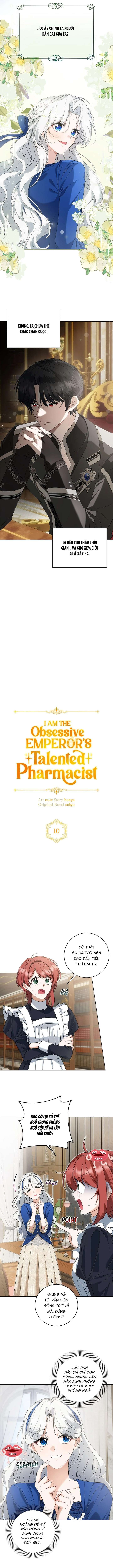 Nữ Dược Sư Của Vị Hoàng Đế Si Tình Chap 10 - Next Chap 11
