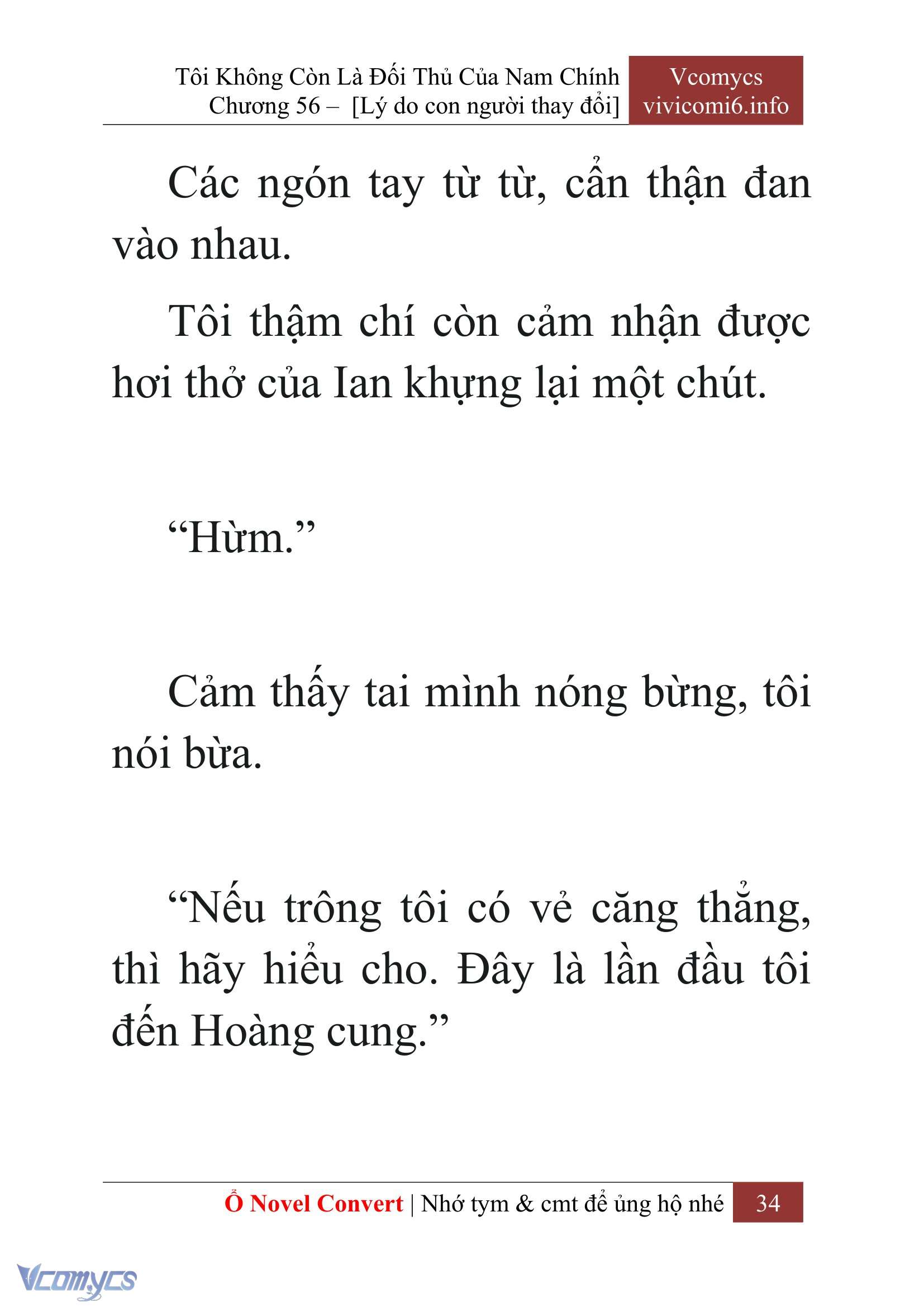 [Novel] Tôi Không Còn Là Đối Thủ Của Nam Chính Chap 56 - Trang 2