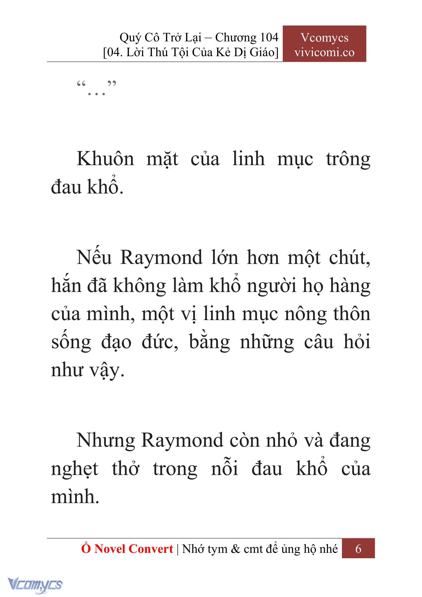 [Novel] Quý Cô Trở Lại Chap 104 - Trang 2