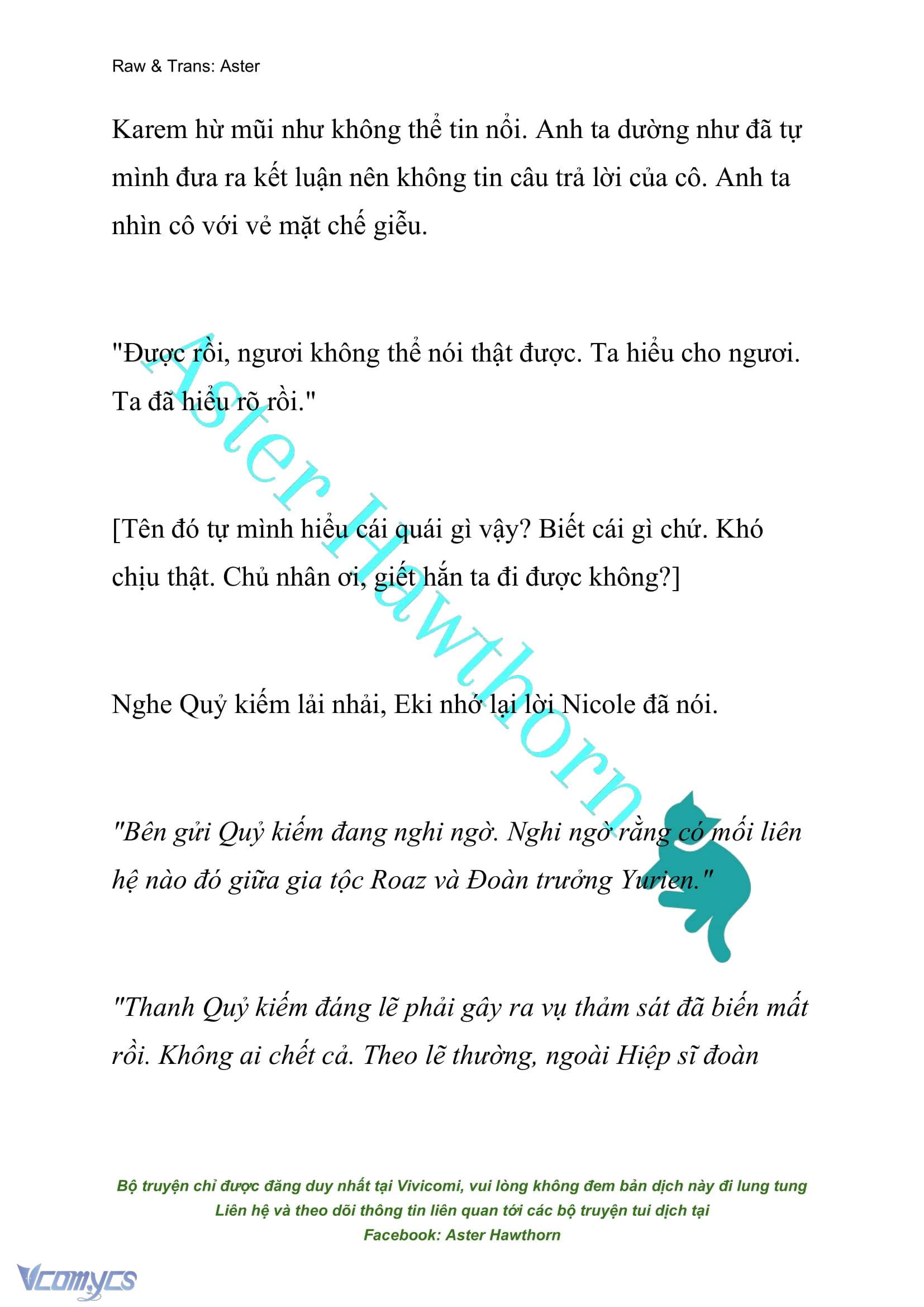 [NOVEL] Đóa Hoa Cầm Kiếm Chap 121 - Next Chap 122