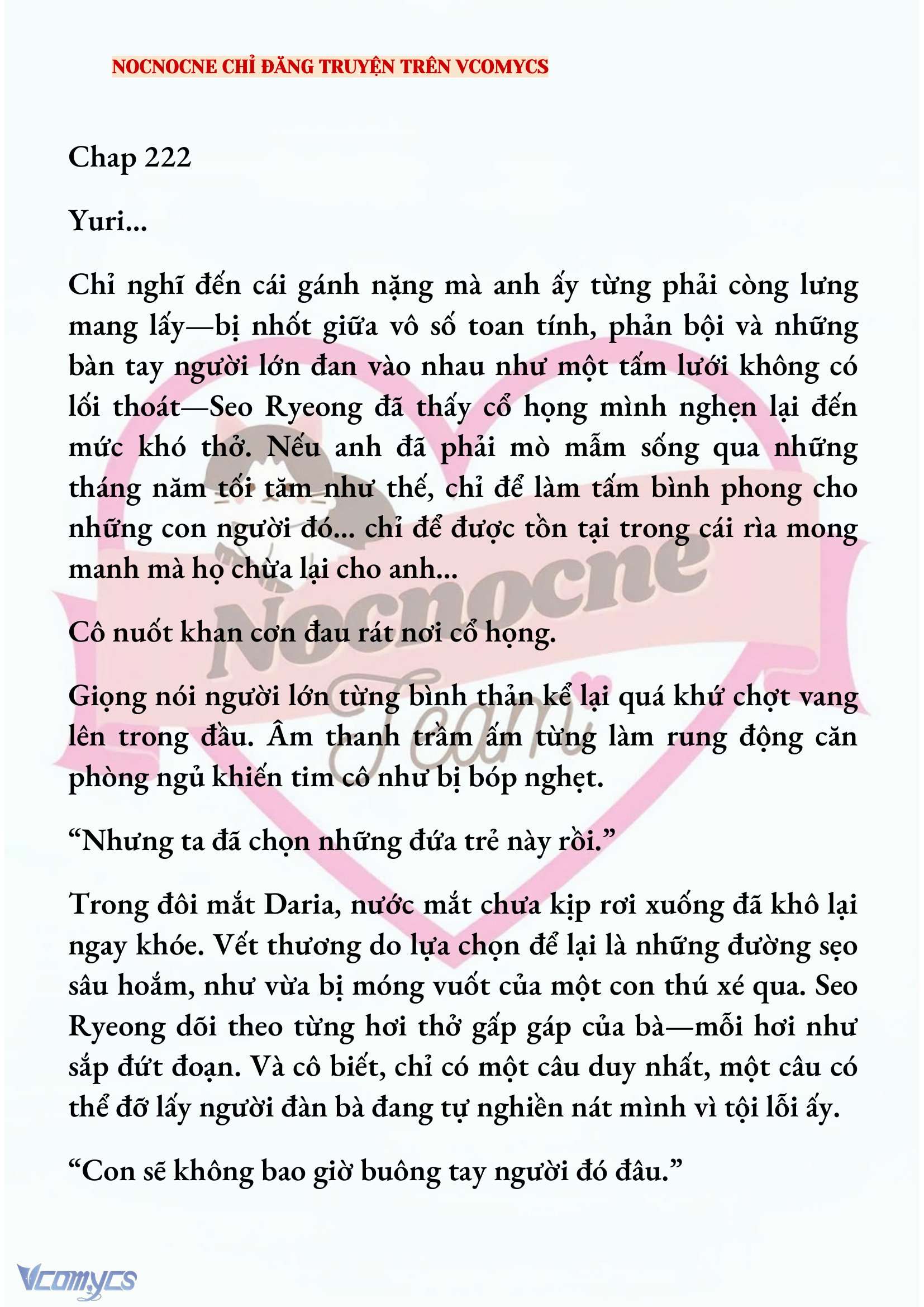 [NOVEL] KẾT HÔN VỚI KẺ TÂM THẦN Chap 222 - Next Chap 223