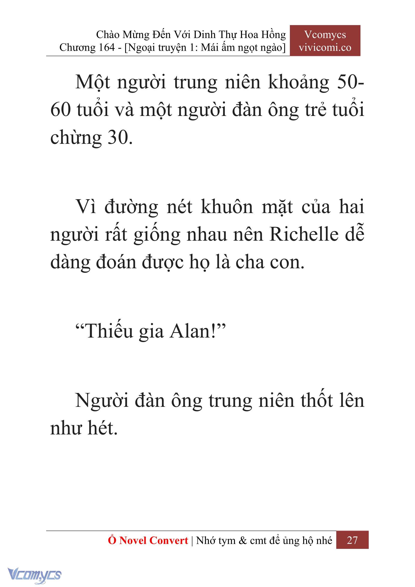 [Novel] Chào Mừng Đến Với Dinh Thự Hoa Hồng Chap 164 - Trang 2
