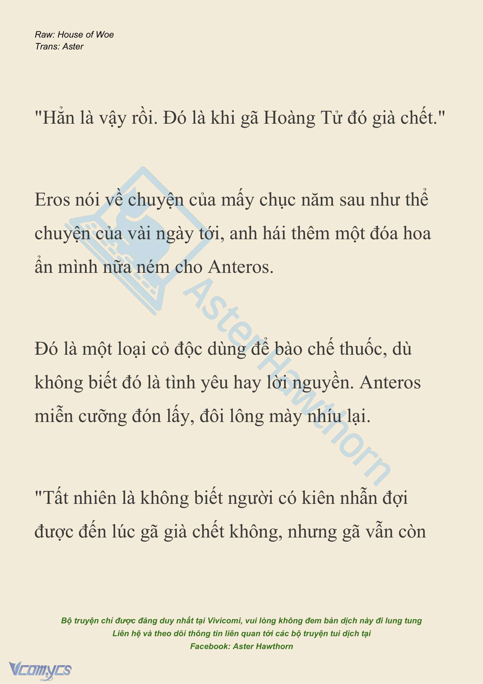 [NOVEL] Dành Cho Các Nữ Thần: Dành cho Psyche Chap 26 - Trang 2