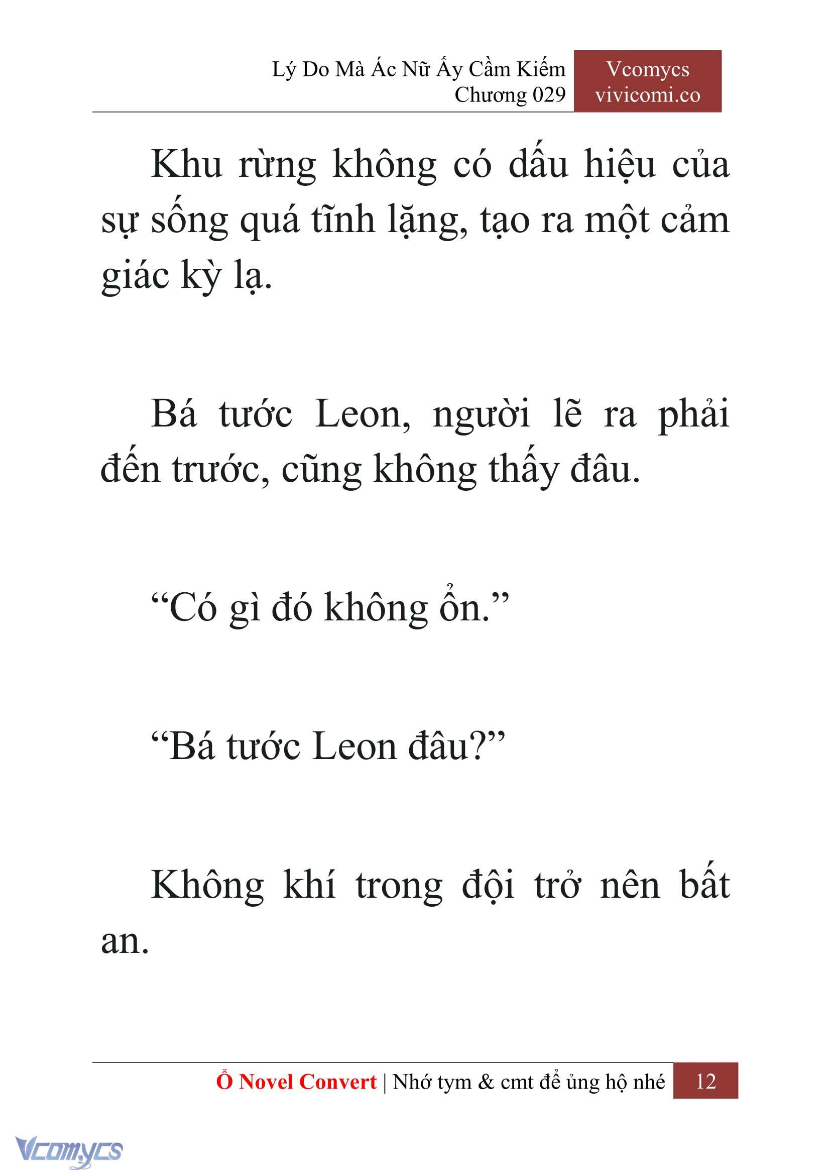 [Novel] Lý Do Mà Ác Nữ Ấy Cầm Kiếm Chap 29 - Next Chap 30