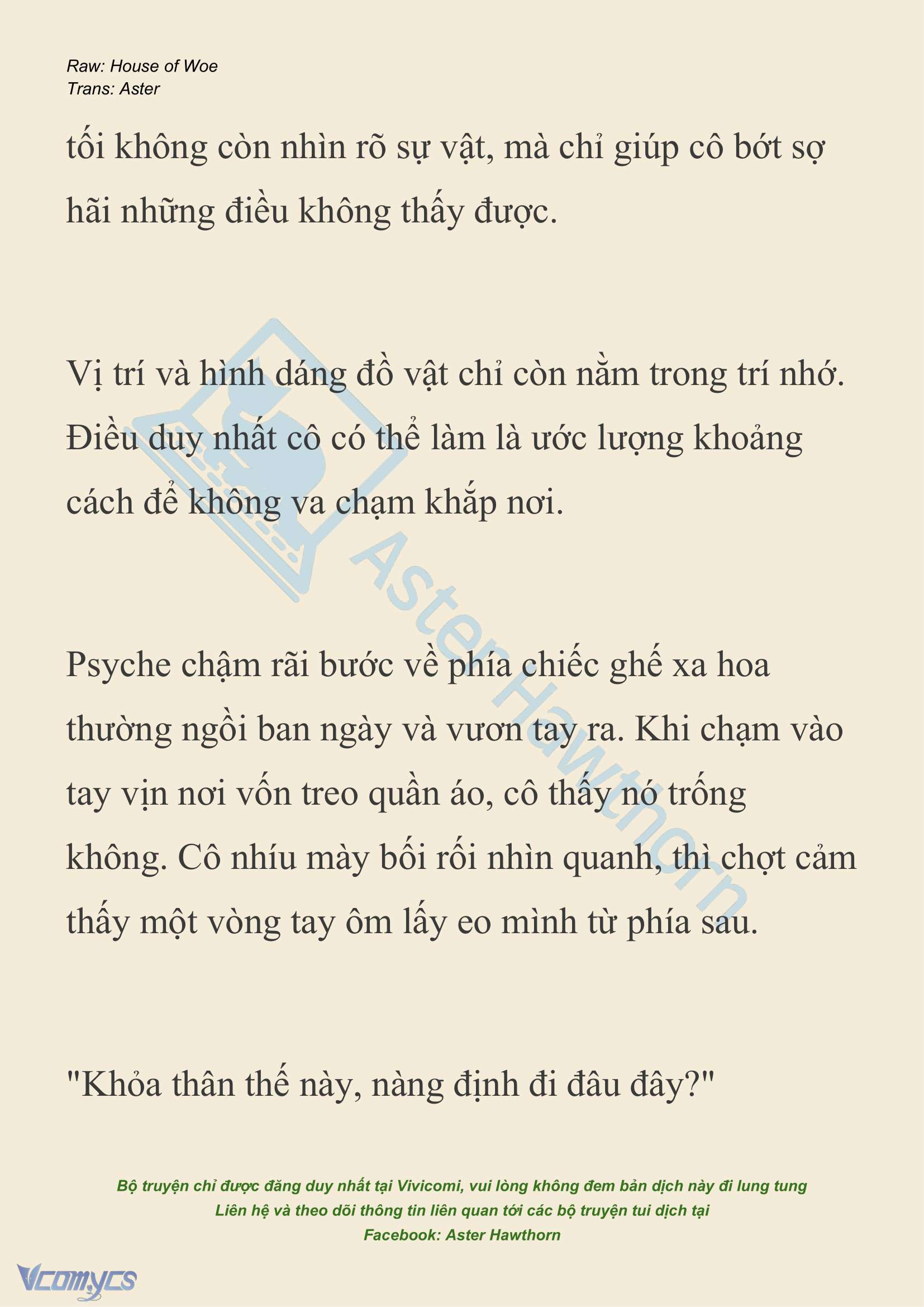 [NOVEL] Dành Cho Các Nữ Thần: Dành cho Psyche Chap 23 - Trang 2