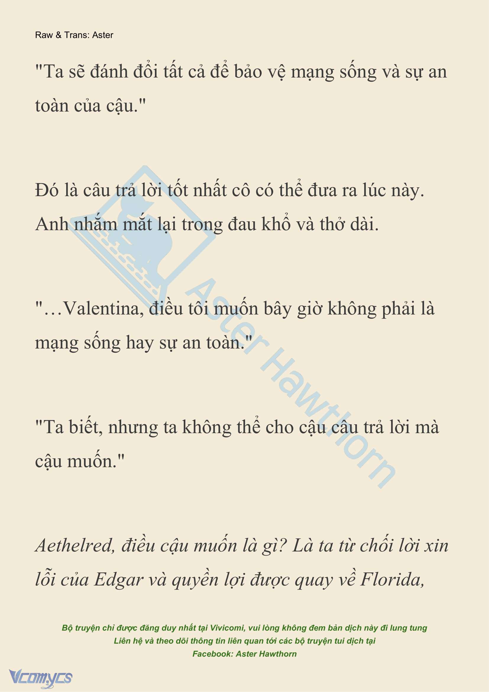 [NOVEL] Thiên Đường Của Valentina Chap 107 - Next Chap 108
