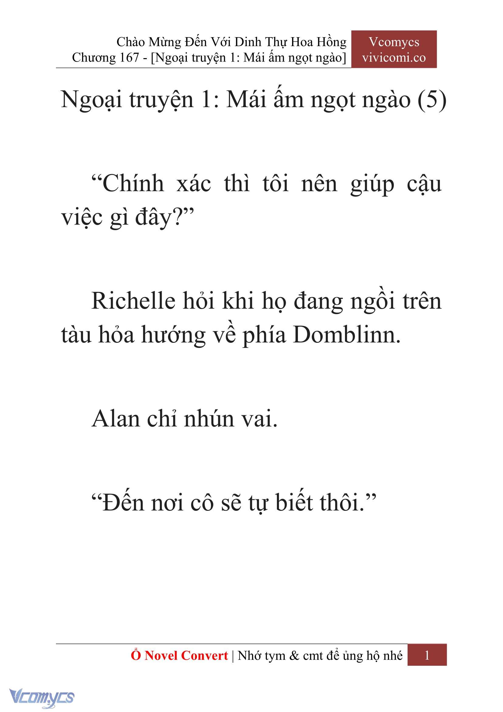[Novel] Chào Mừng Đến Với Dinh Thự Hoa Hồng Chap 167 - Trang 2