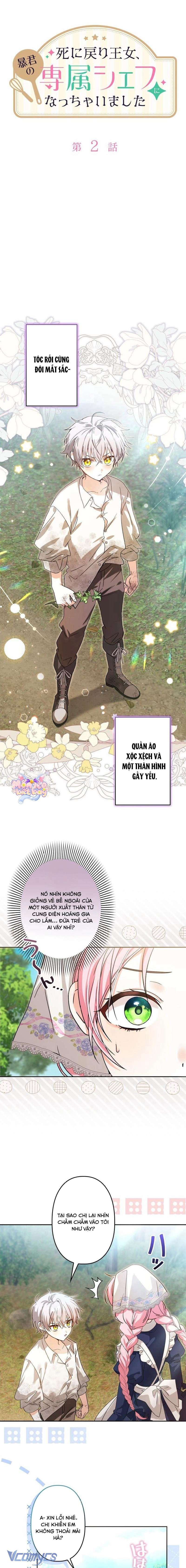 Trở Thành Đầu Bếp Riêng Của Nhân Vật Phản Diện Chap 2 - Next Chap 3